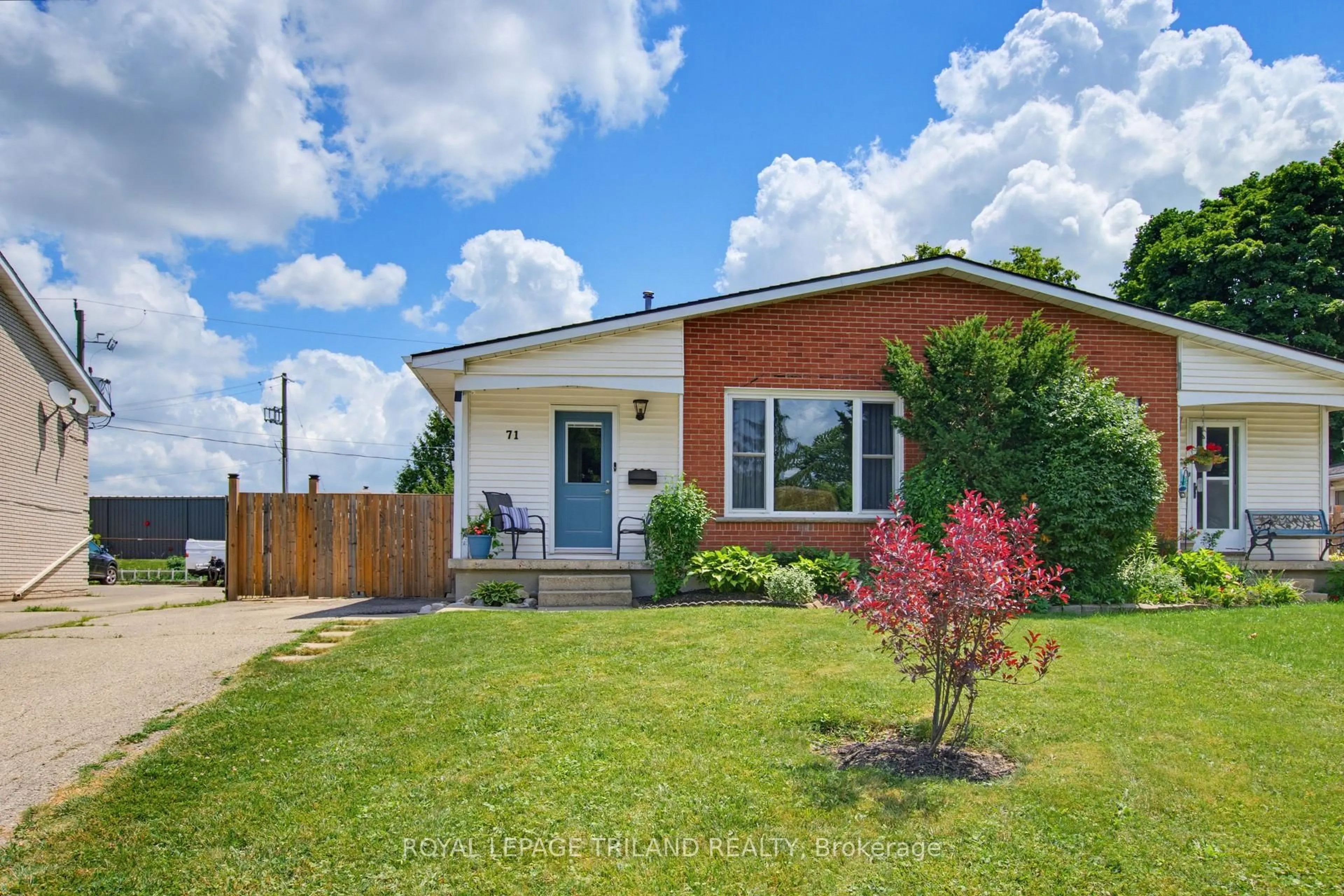 Home with brick exterior material, street for 71 Joyce St, St. Thomas Ontario N5P 3M3