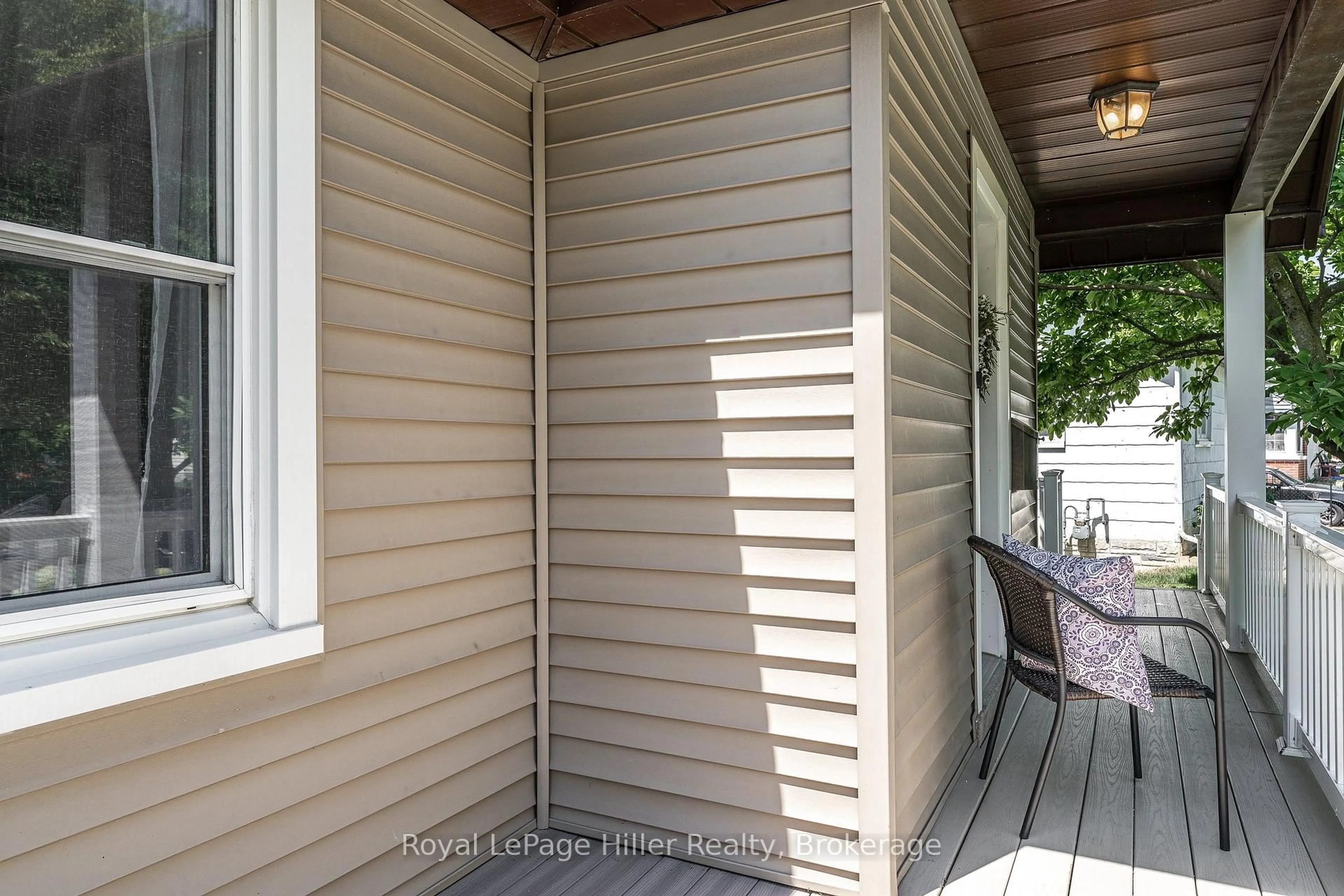 Home with vinyl exterior material, street for 18 Somerset St, Stratford Ontario N5A 6K1