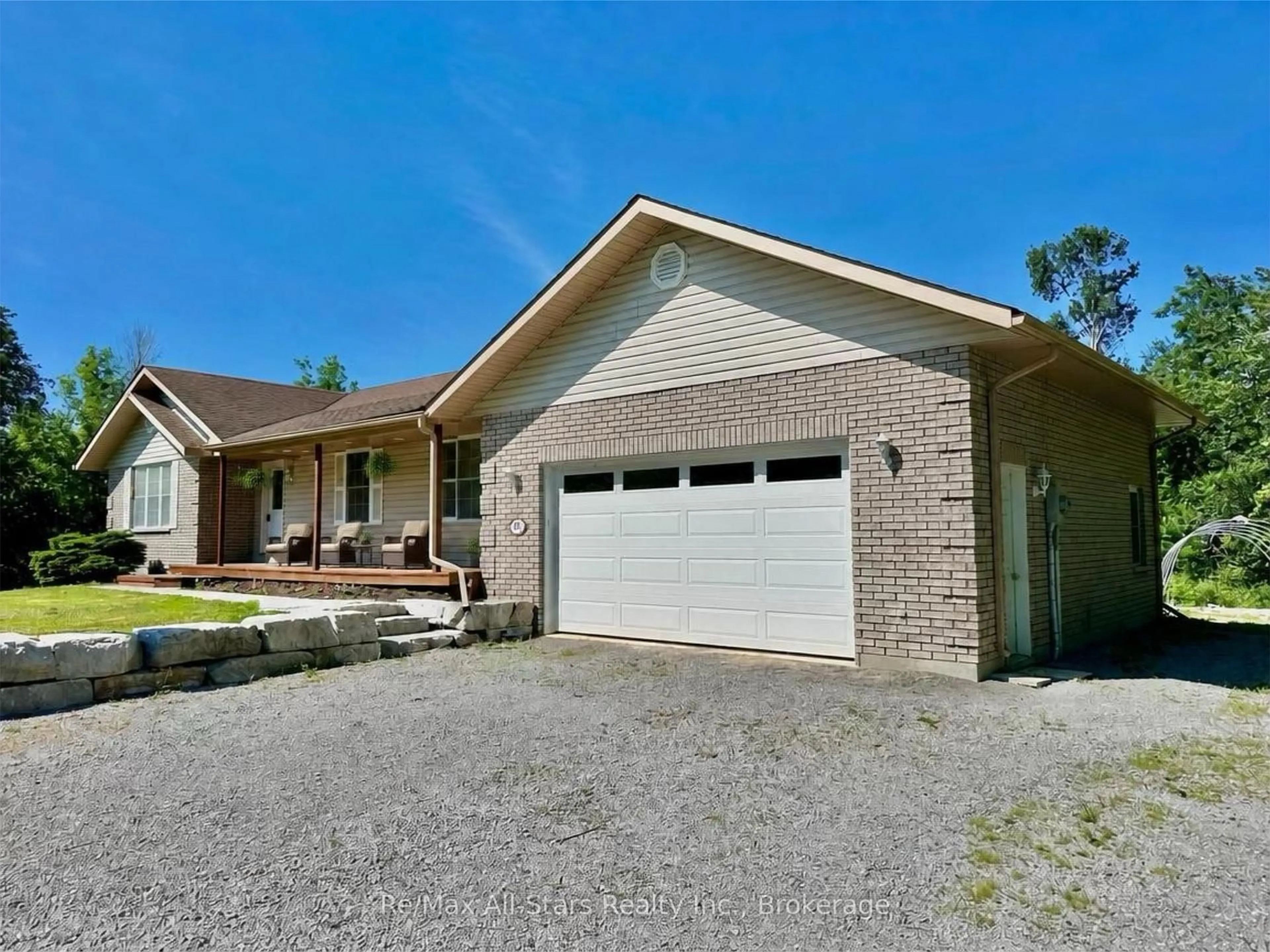 Home with brick exterior material, street for 95 Moonline Rd, Trent Lakes Ontario K0M 1A0
