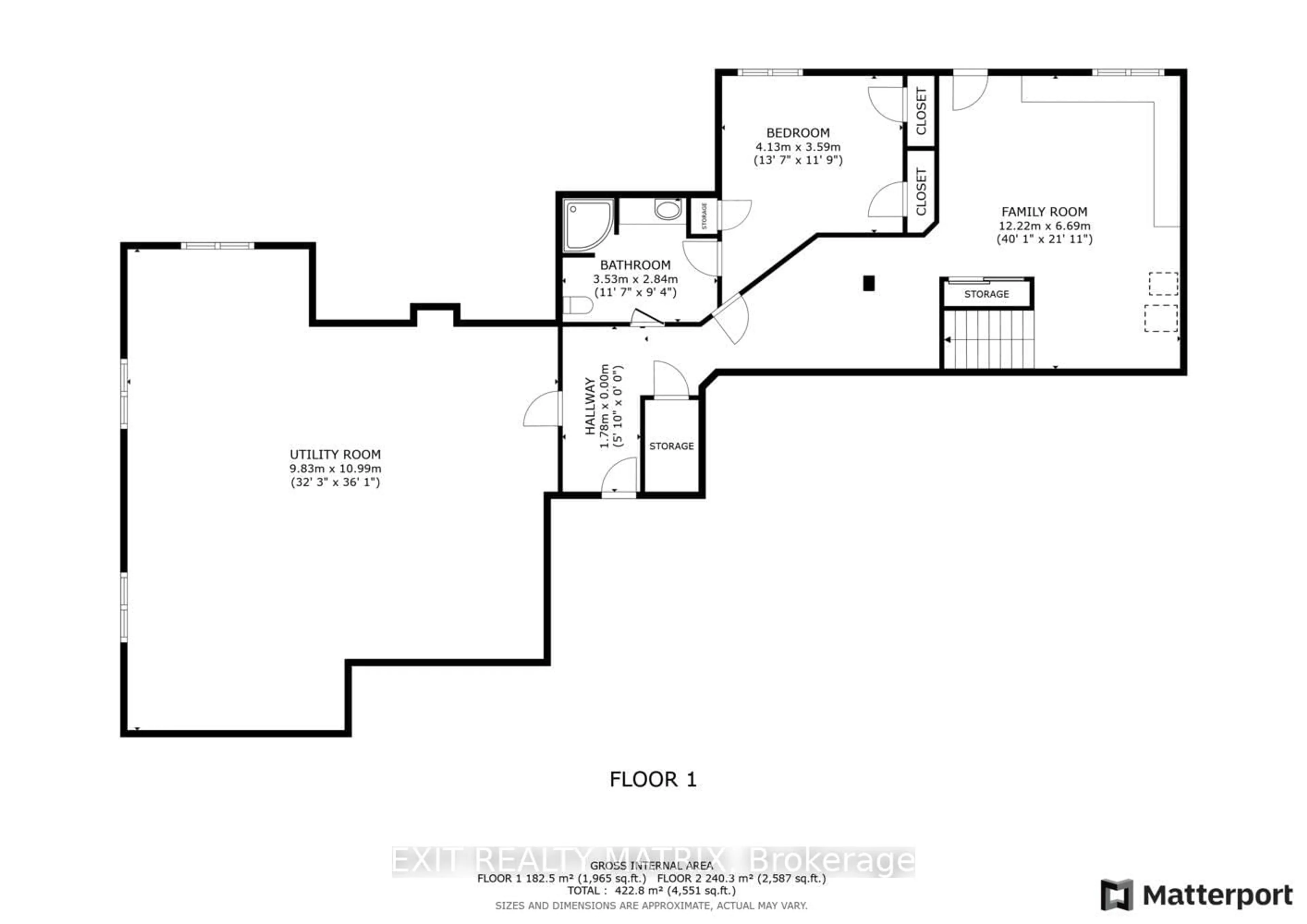 Floor plan for 2573 Mitchell St, Metcalfe Ontario K0A 2P0