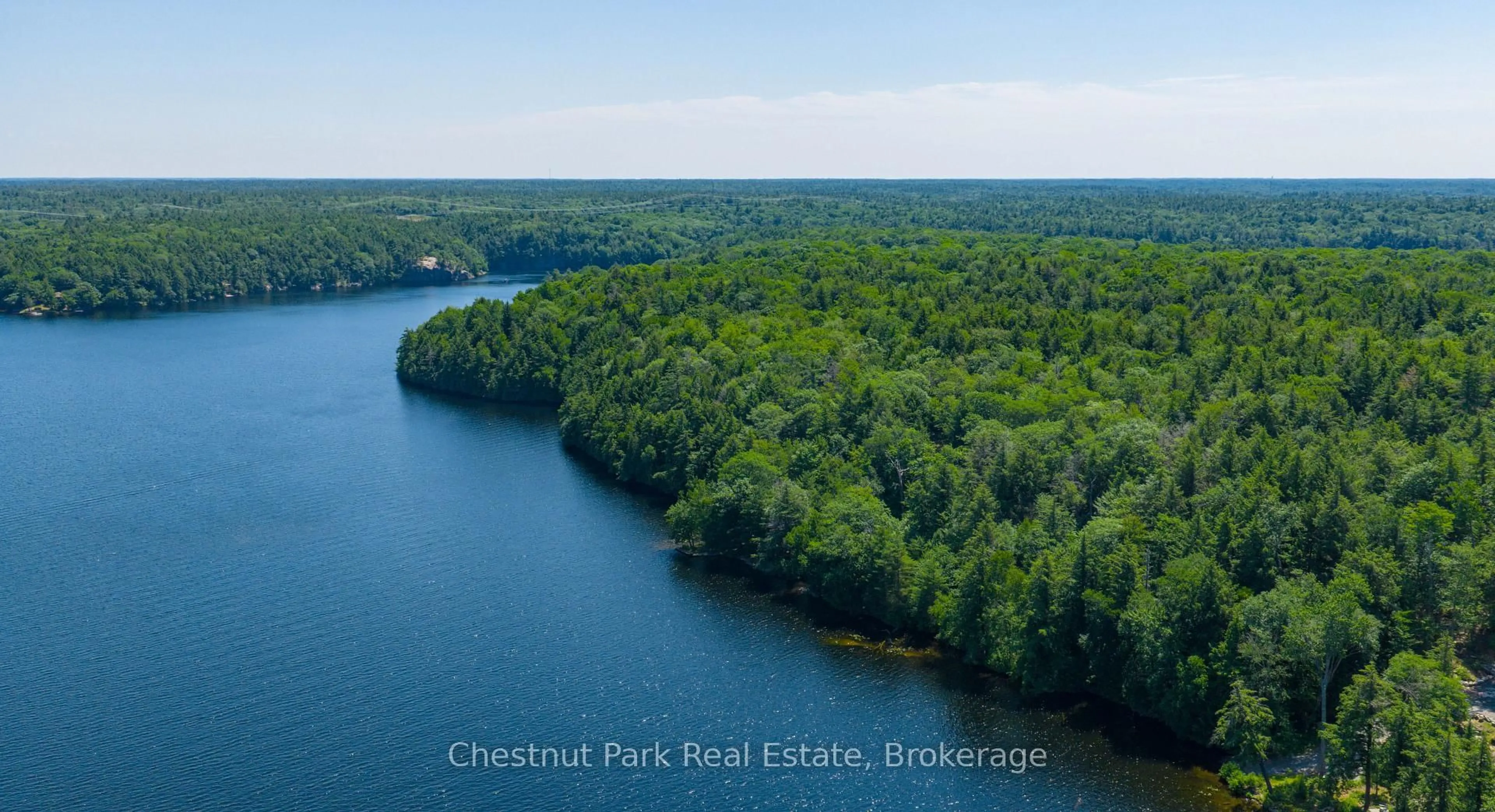 A pic from outside/outdoor area/front of a property/back of a property/a pic from drone, water/lake/river/ocean view for 38 South Crane Lake Rd, The Archipelago Ontario P2A 0B7