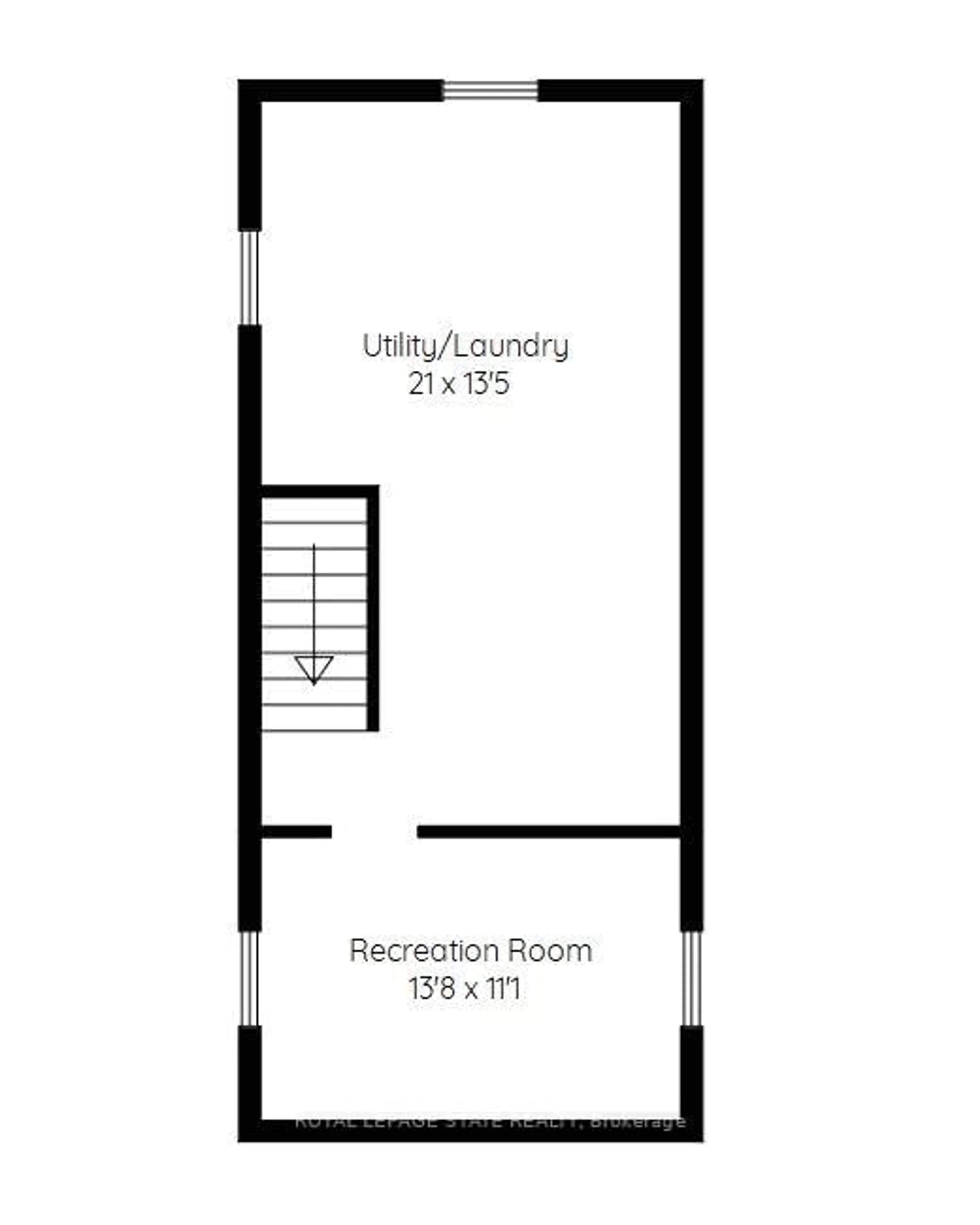 Floor plan for 20 Fairholt Rd, Hamilton Ontario L8M 2T1
