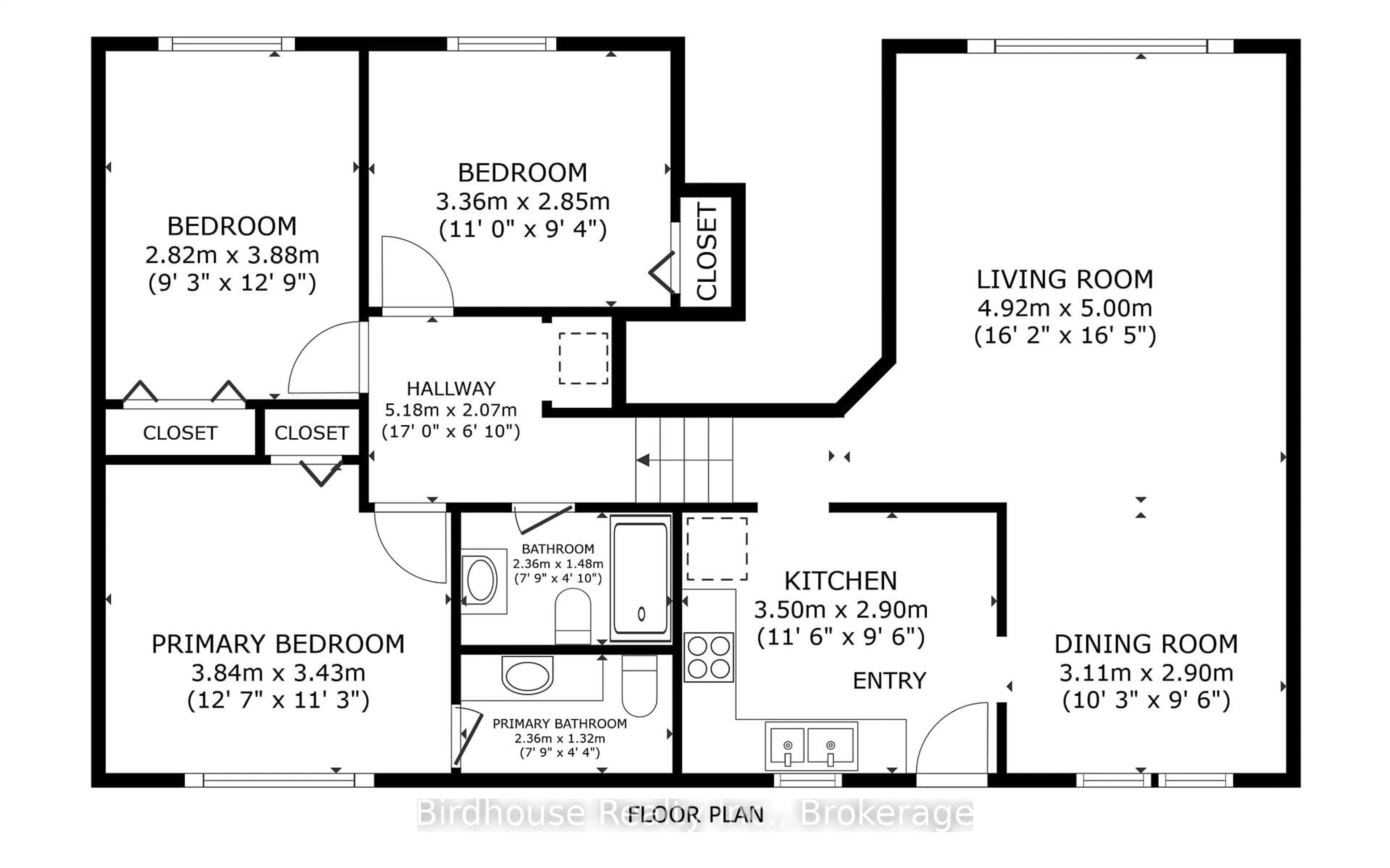 Floor plan for 168 Adelaide St, Kawartha Lakes Ontario K9V 4M6