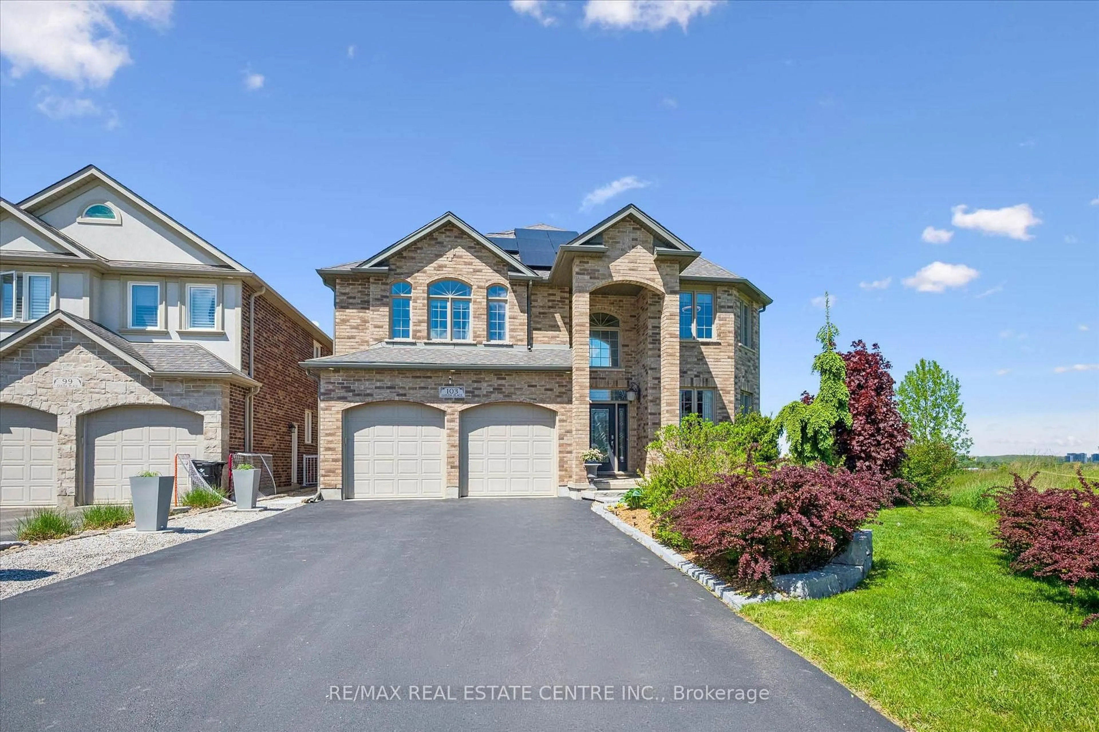 Home with brick exterior material, street for 103 Gouda Pl, Cambridge Ontario N1P 0A9