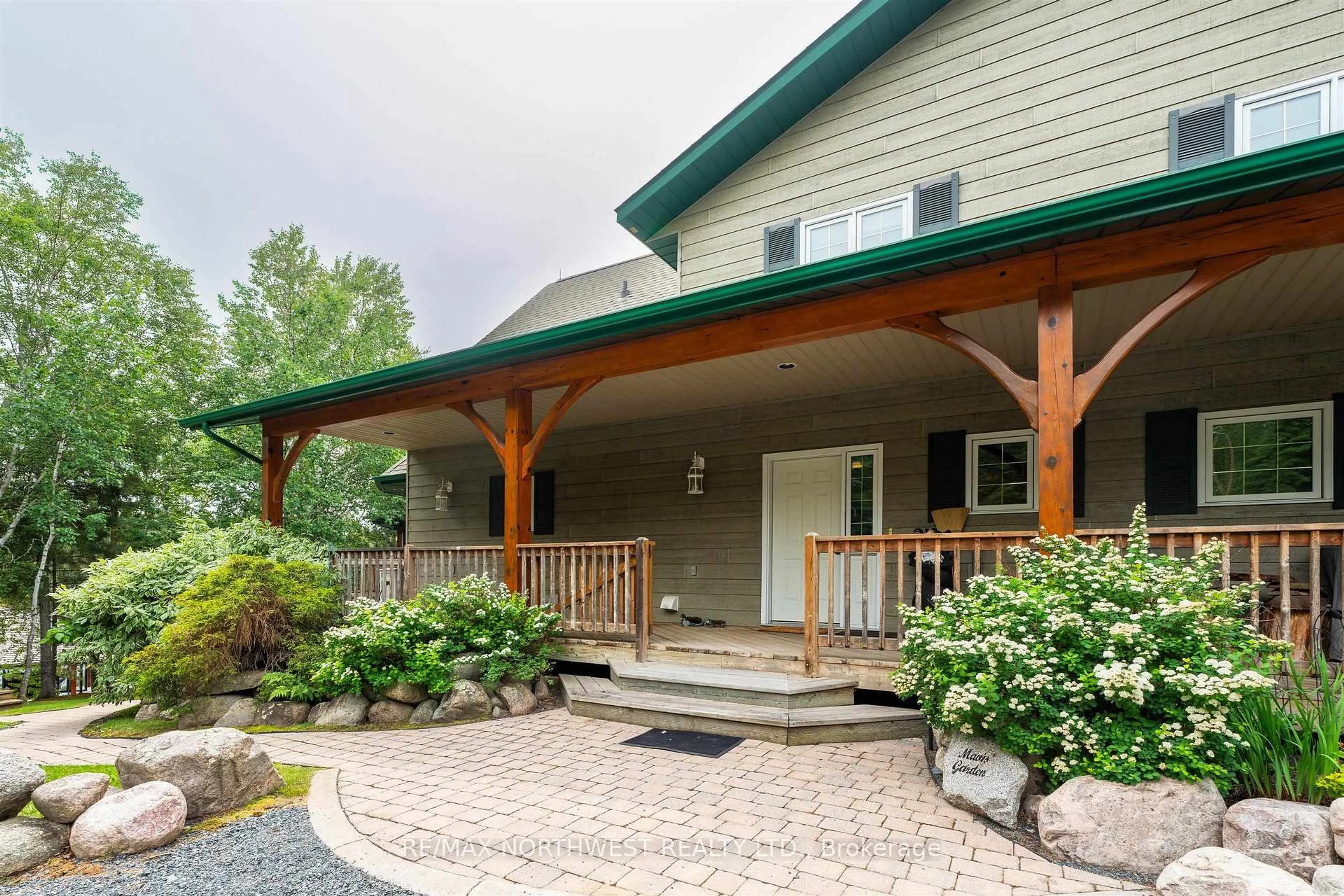 Patio, mountain view for 82B Branch Rd 5C, Kenora Remote Area Ontario P0X 1H0