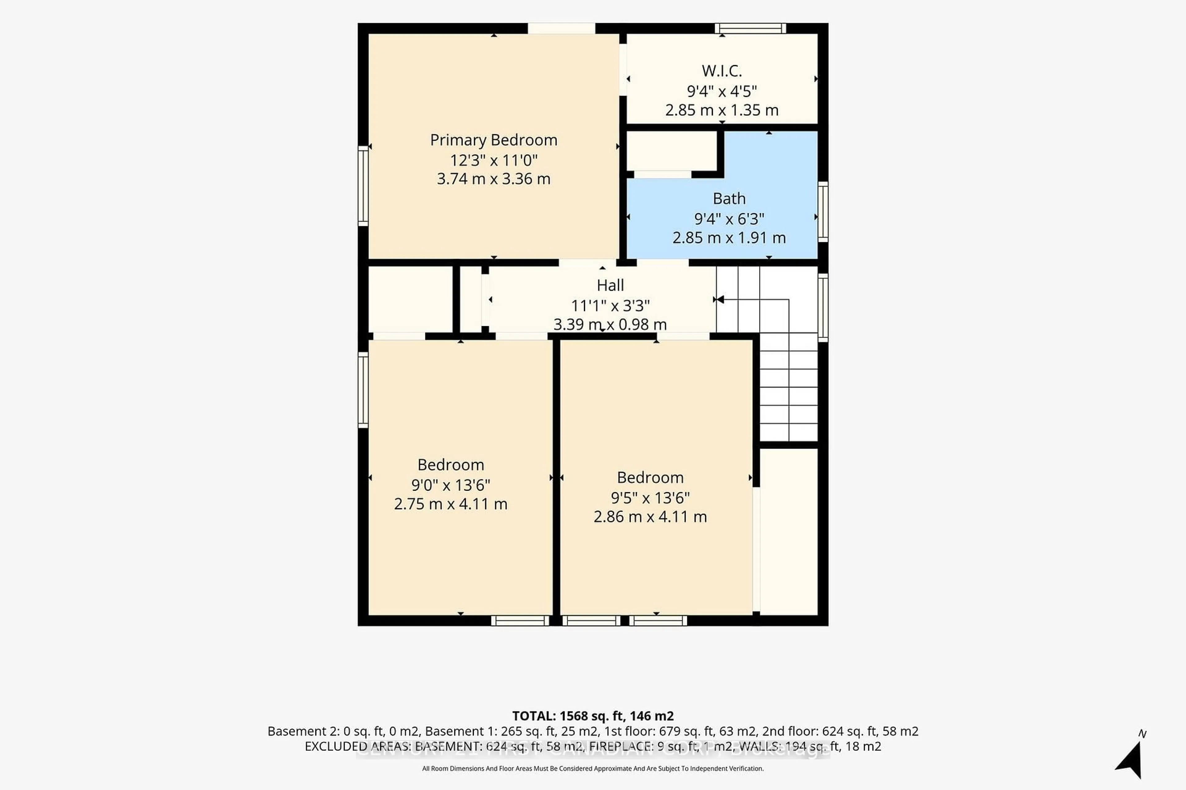 Floor plan for 398 Victoria St, London East Ontario N5Y 4A9