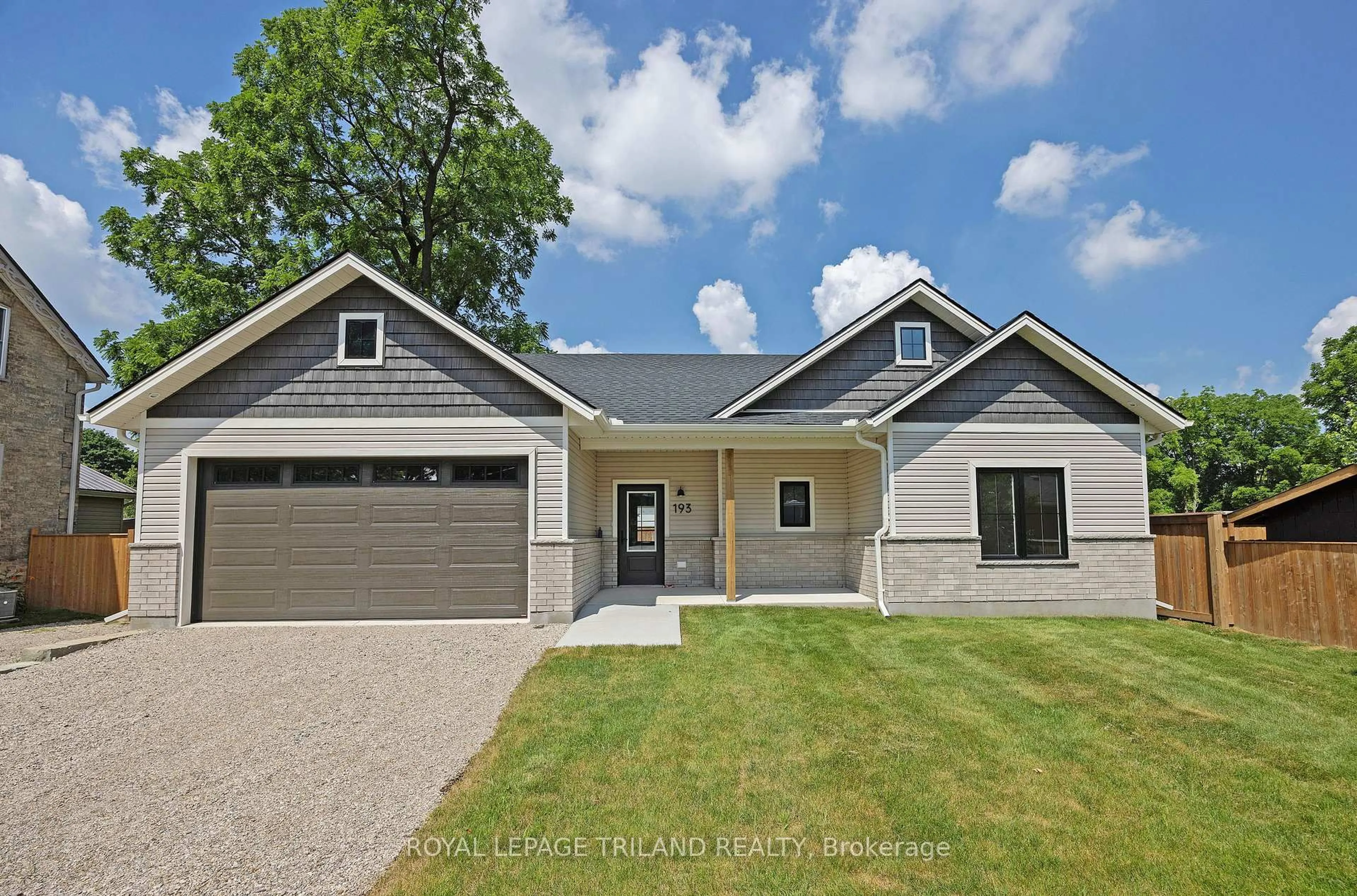 Home with brick exterior material, street for 193 Catherine St, North Middlesex Ontario N0M 2K0