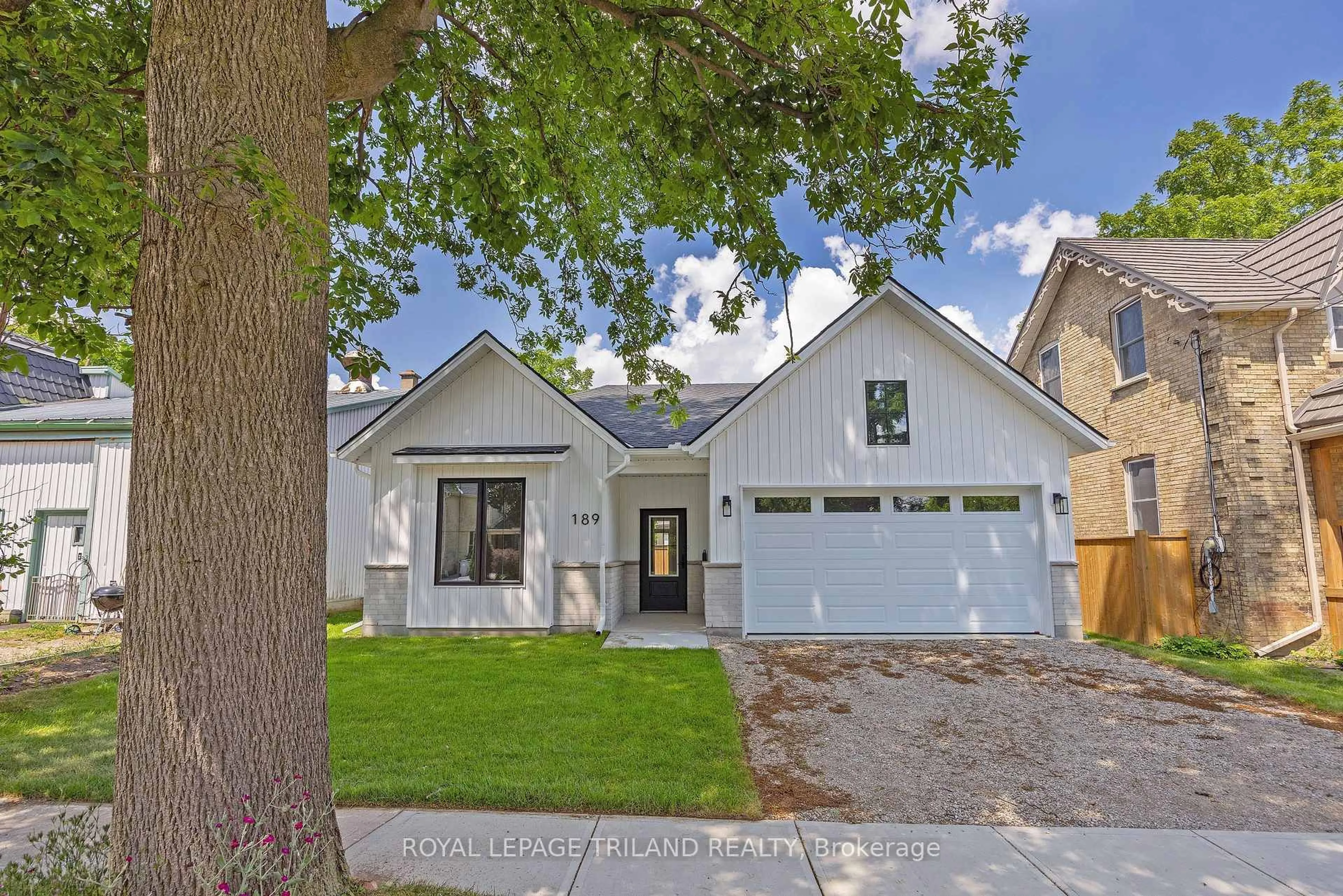 Home with brick exterior material, street for 189 Catherine St, North Middlesex Ontario N0M 2K0
