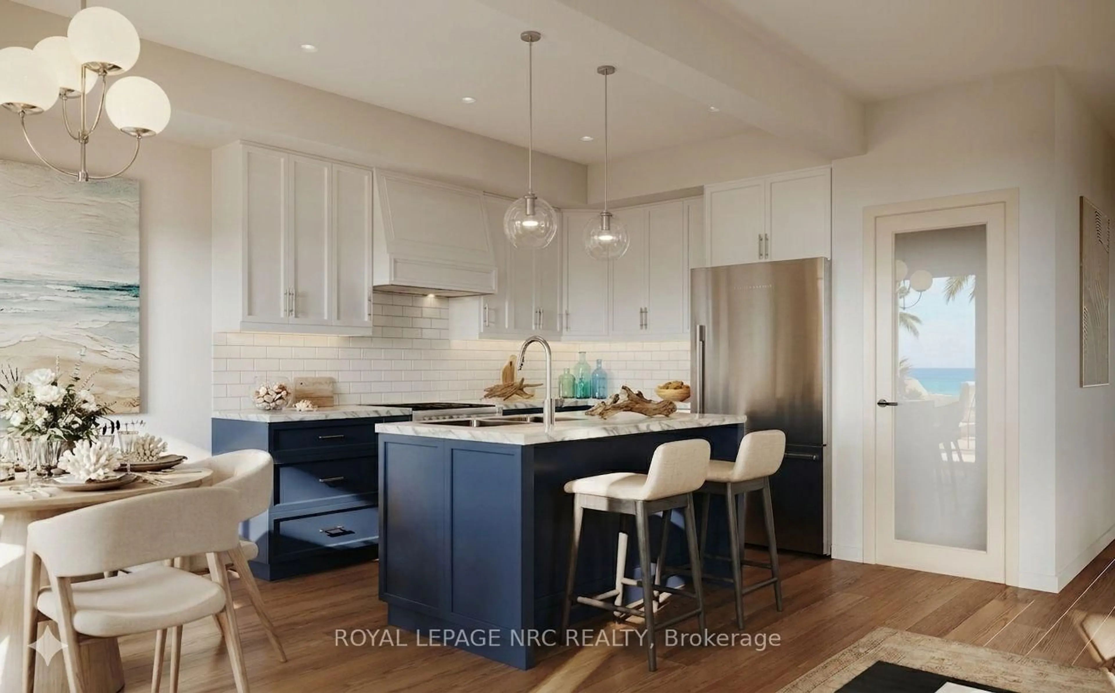 Open concept kitchen, ceramic/tile floor for 412 Ridgeway Rd #9, Fort Erie Ontario L0S 1B0