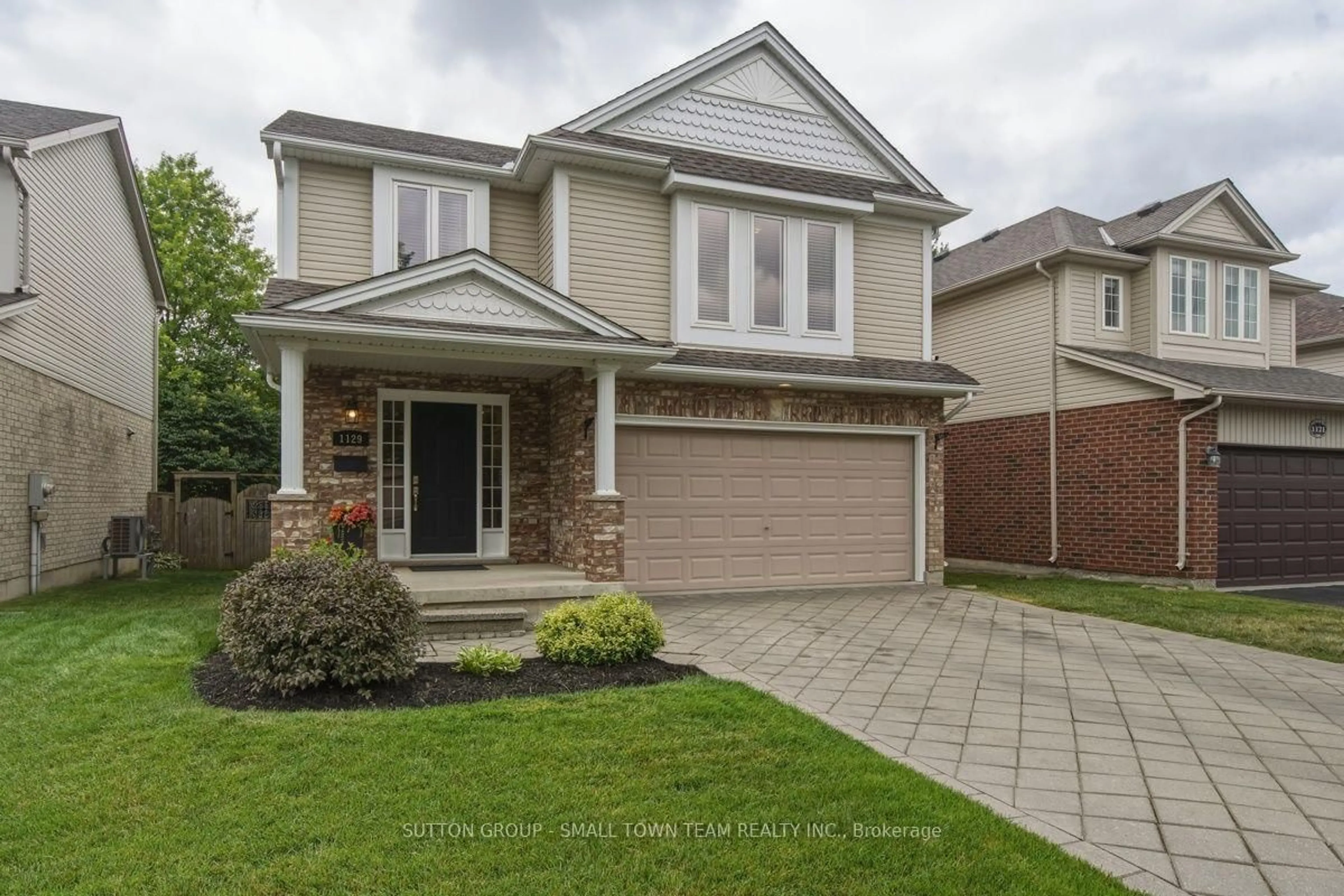 Home with brick exterior material, street for 1129 South Wenige Dr, London North Ontario N5X 4G5
