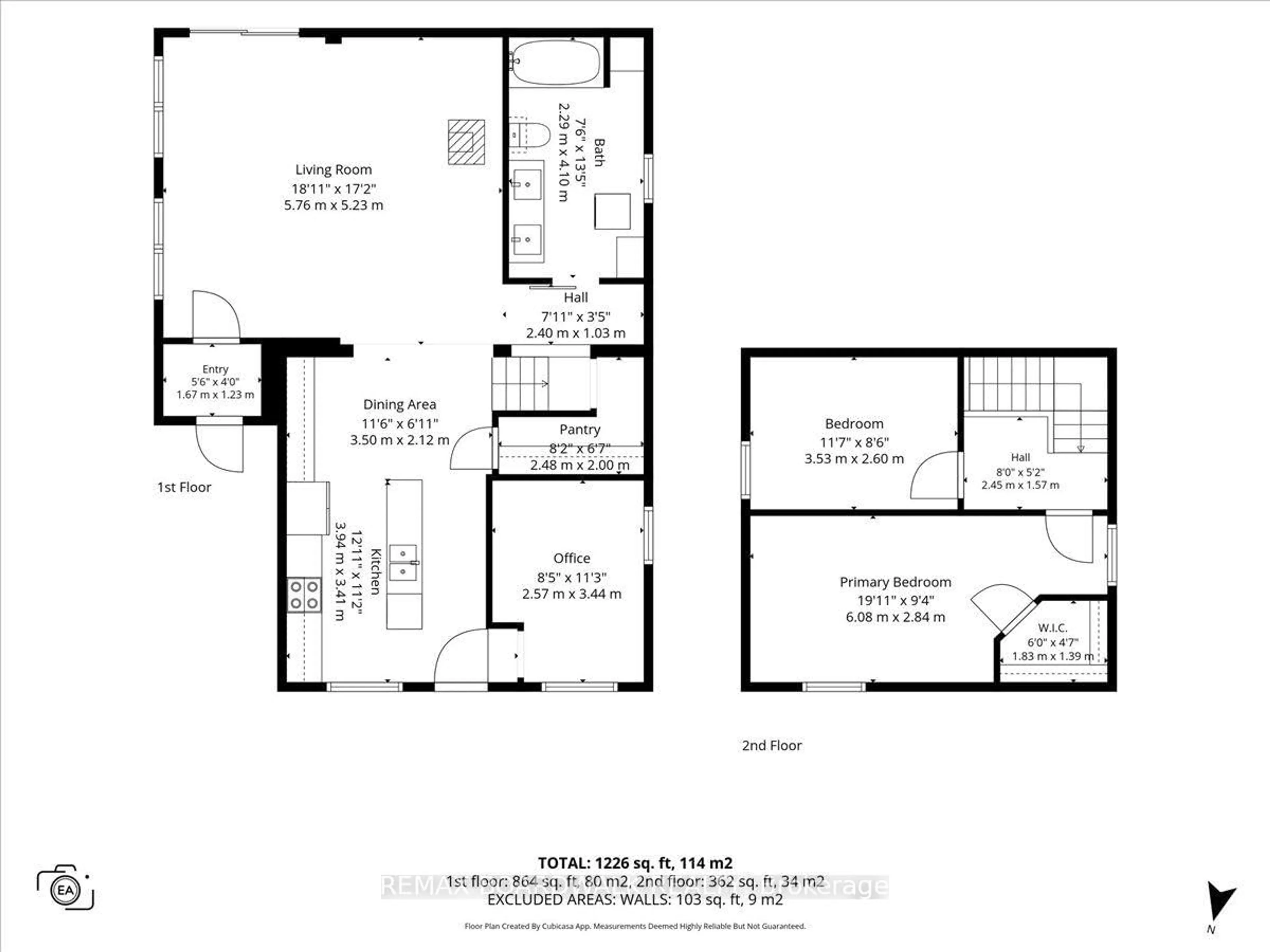 Floor plan for 122 De L'eglise St, The Nation Ontario K0B 1N0