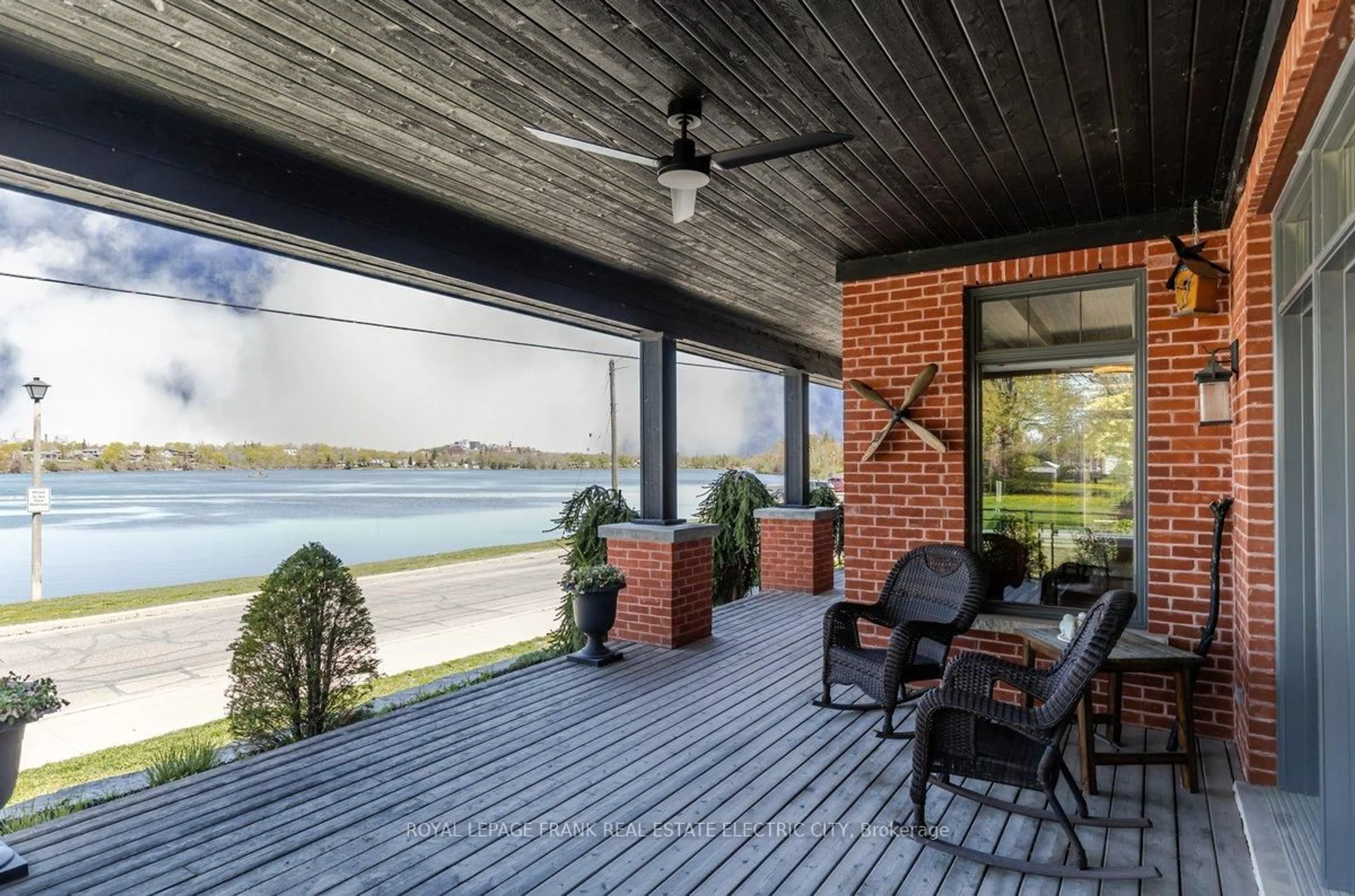 Patio, water/lake/river/ocean view for 97 Crescent St, Peterborough Ontario K9J 2G3