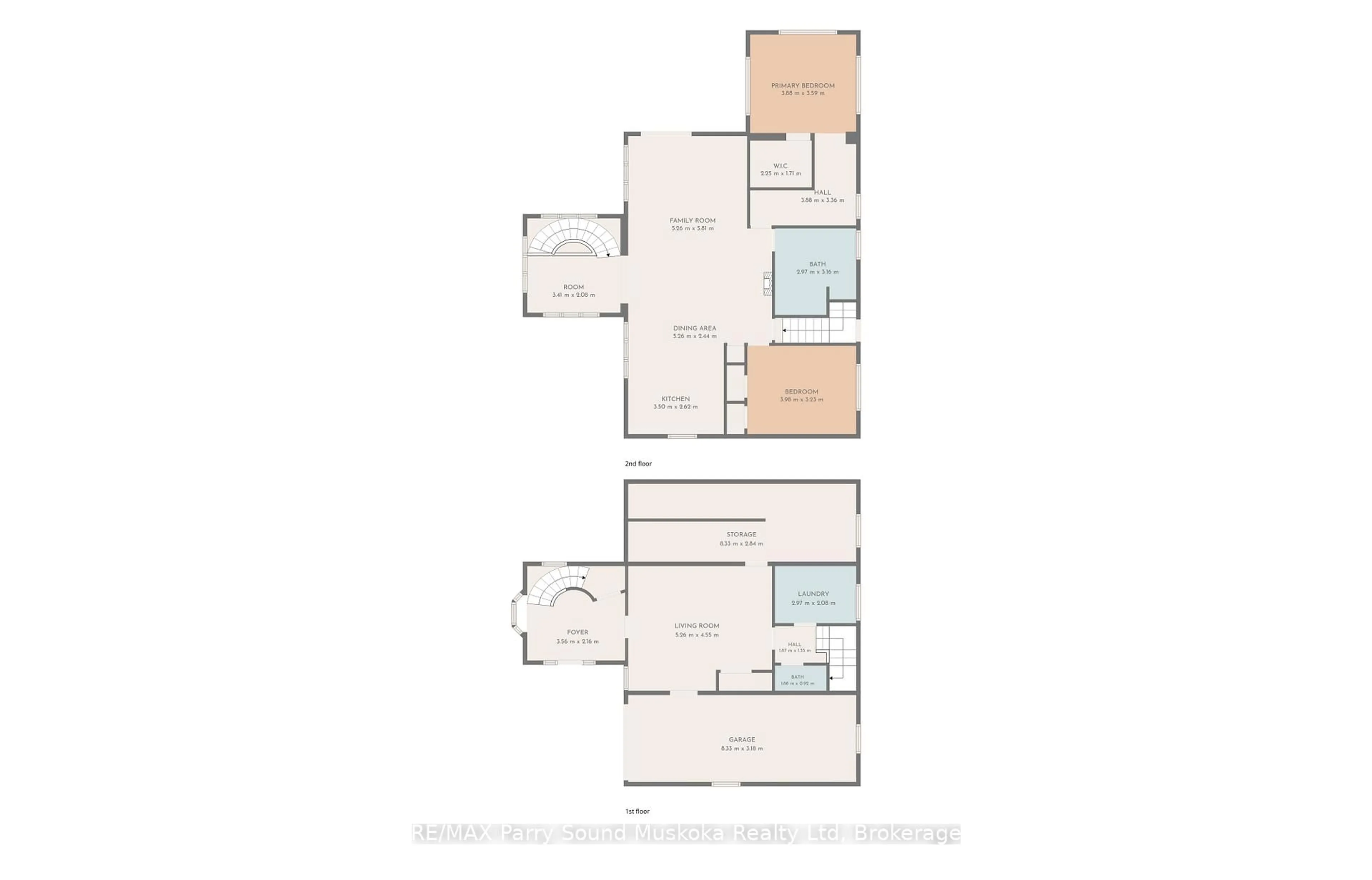 Floor plan for 44 William St, Parry Sound Ontario P2A 1V1