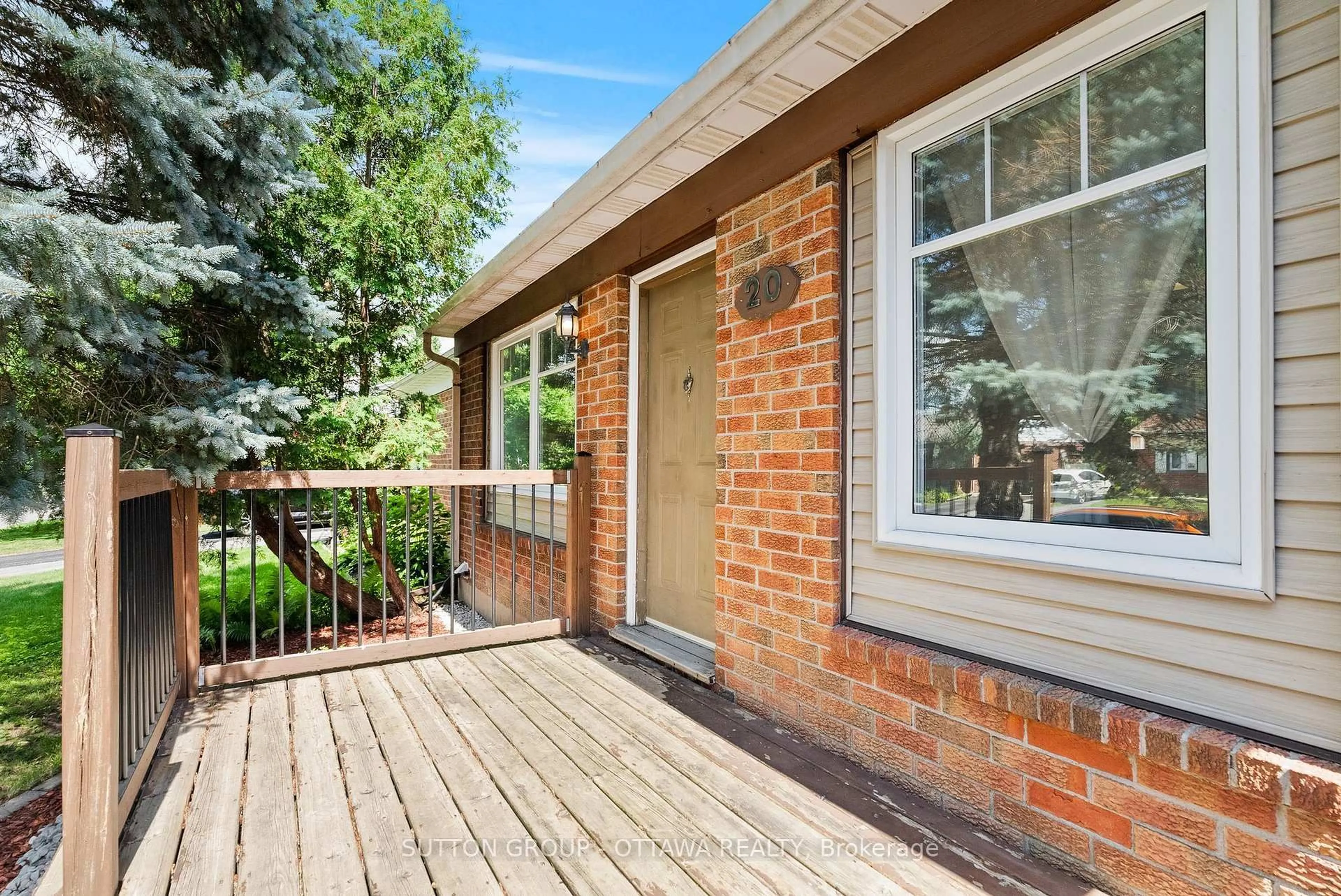Home with brick exterior material, street for 20 Spearman Lane, Kanata Ontario K2L 1Y5