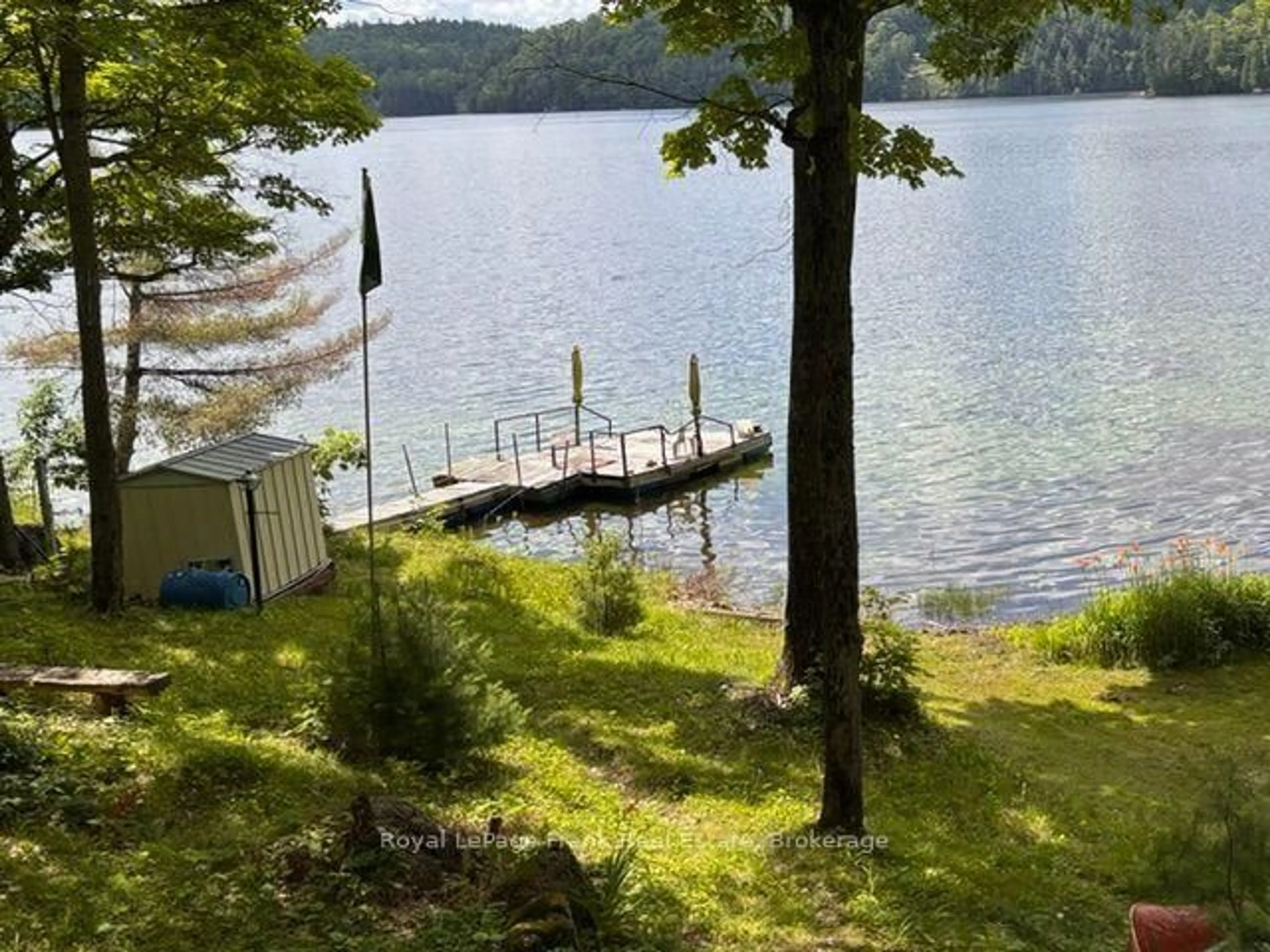A pic from outside/outdoor area/front of a property/back of a property/a pic from drone, water/lake/river/ocean view for 275 Faradale Dr, Bancroft Ontario K0L 1C0