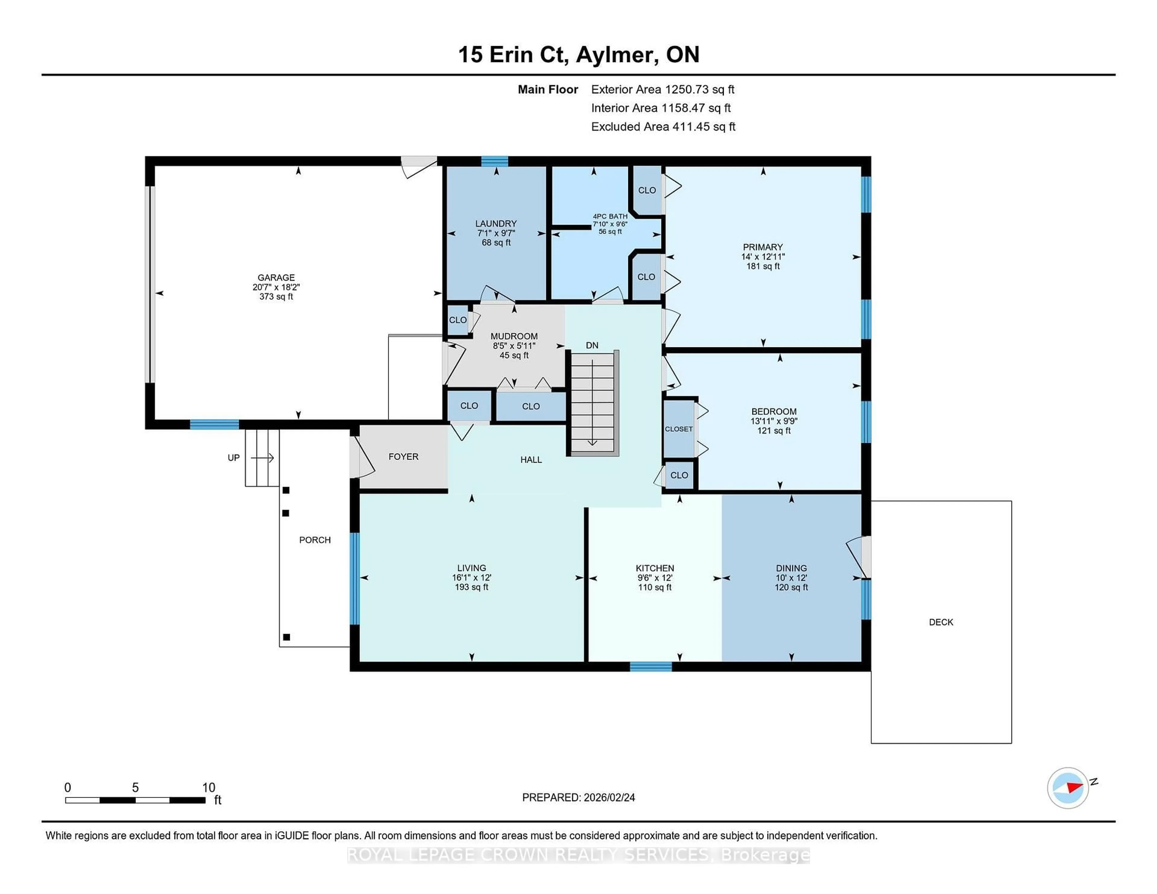 Floor plan for 15 Erin Crt, Aylmer Ontario N5H 3G6
