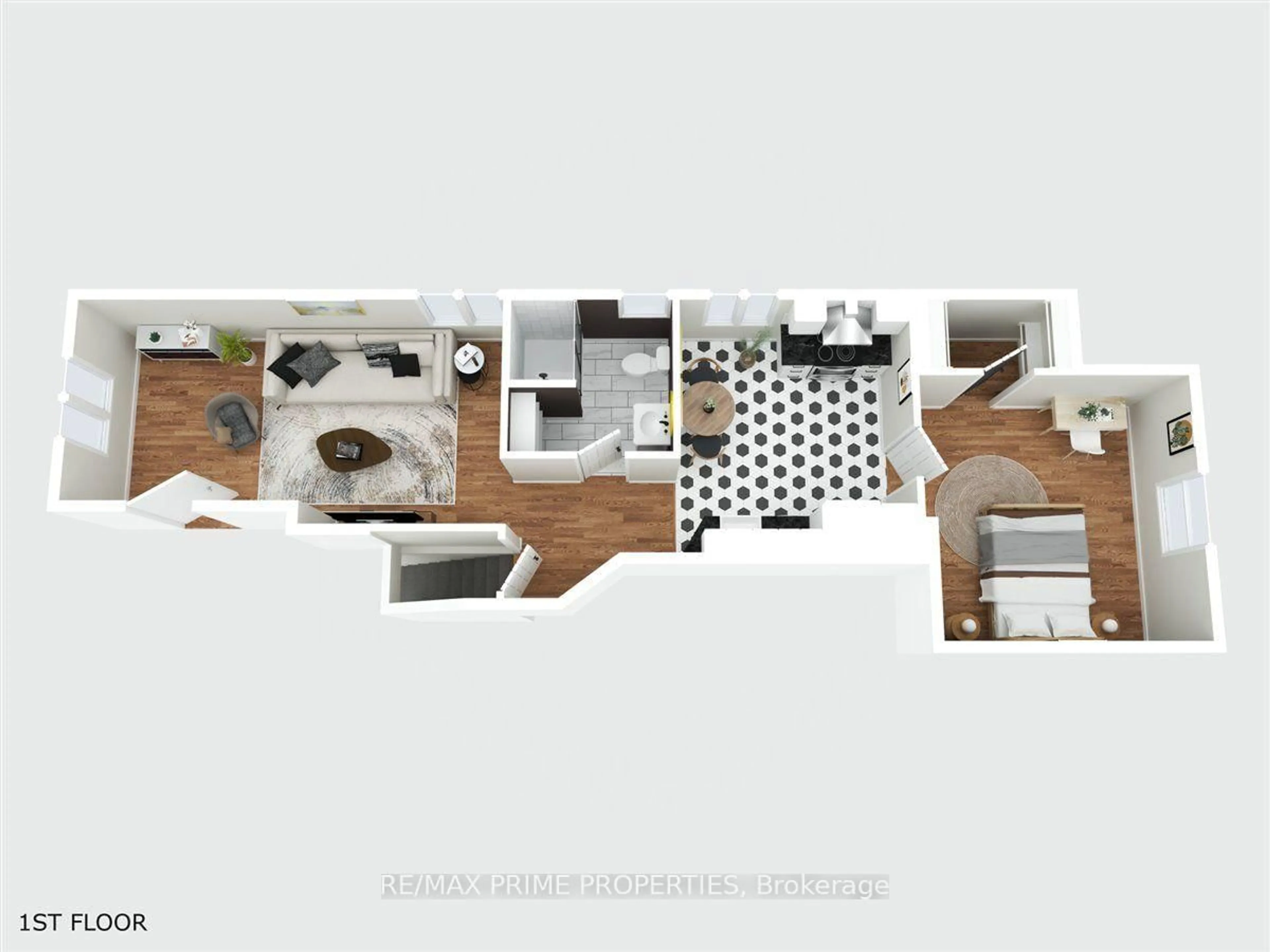 Floor plan for 238 Bruyere St, Ottawa Ontario K1N 5E3