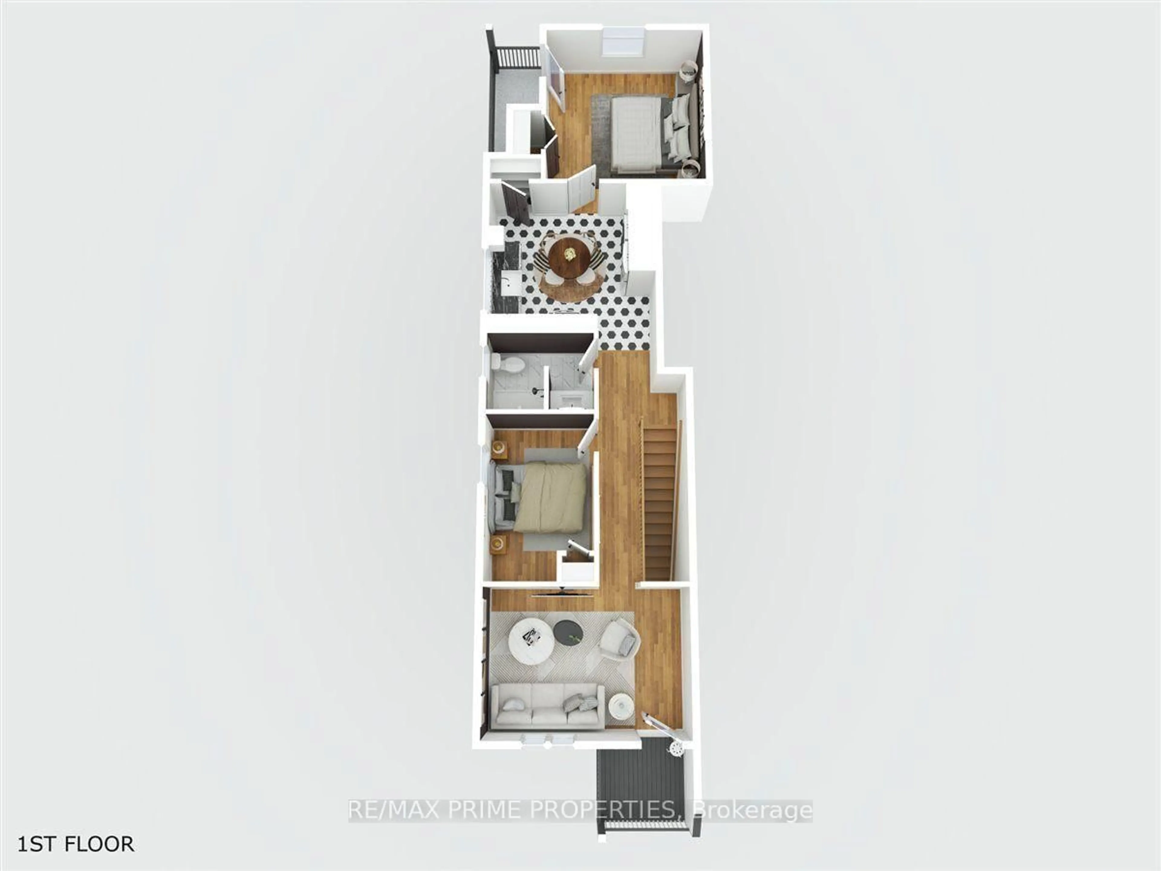 Floor plan for 238 Bruyere St, Ottawa Ontario K1N 5E3