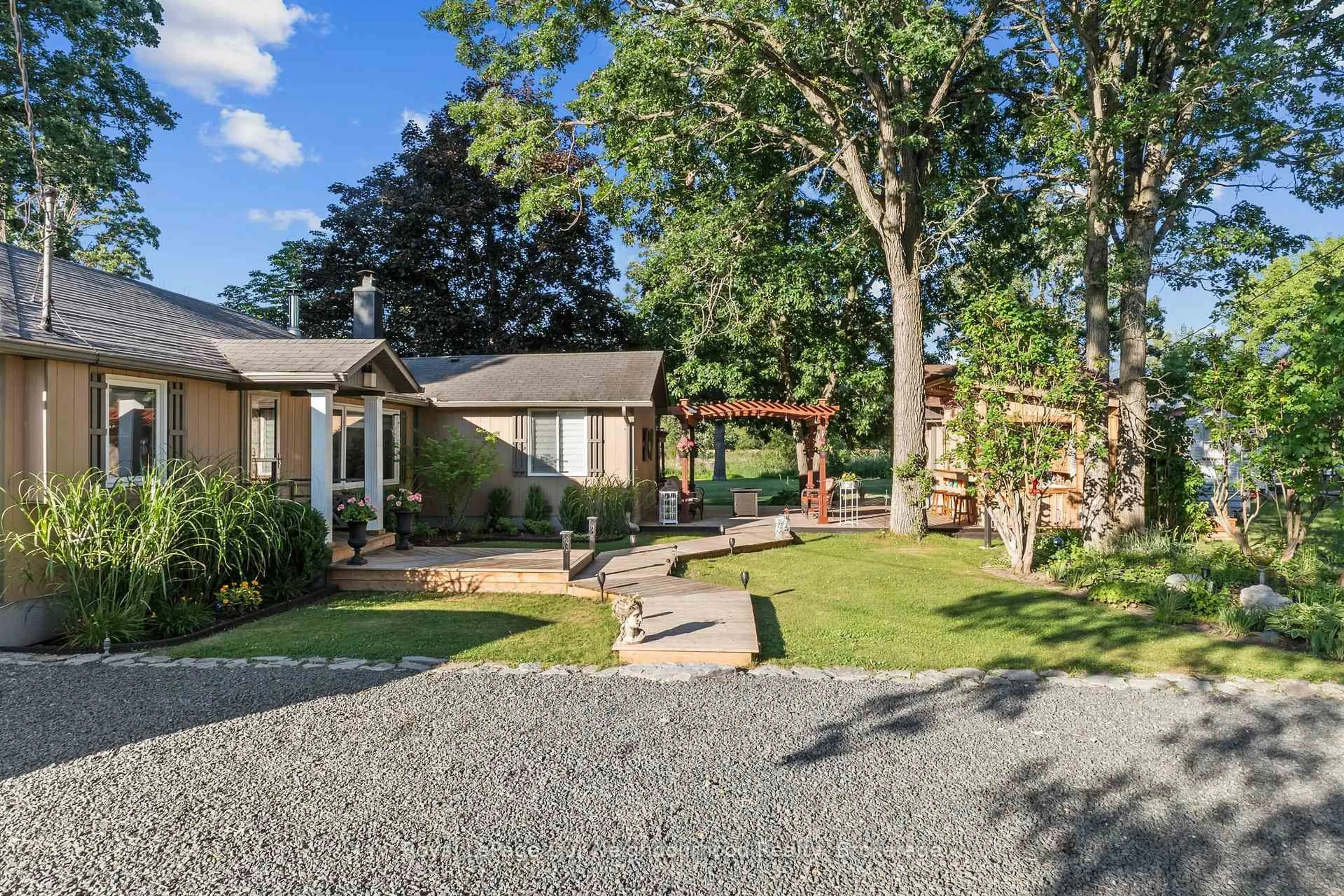 A pic from outside/outdoor area/front of a property/back of a property/a pic from drone, street for 551 Percy Boom Rd, Trent Hills Ontario K0L 1L0