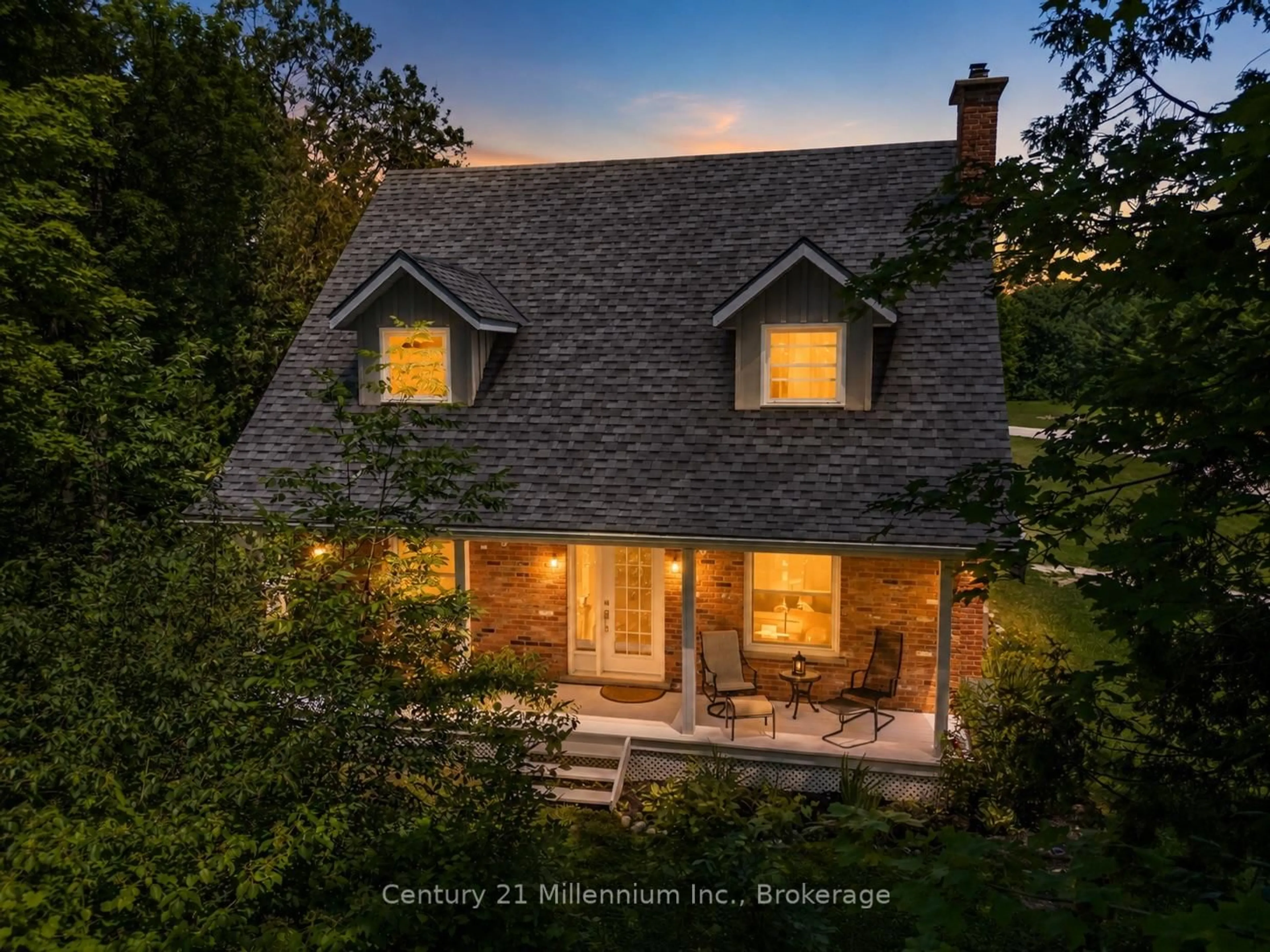 A pic from outside/outdoor area/front of a property/back of a property/a pic from drone, unknown for 414681 Baseline Rd, West Grey Ontario N0C 1H0