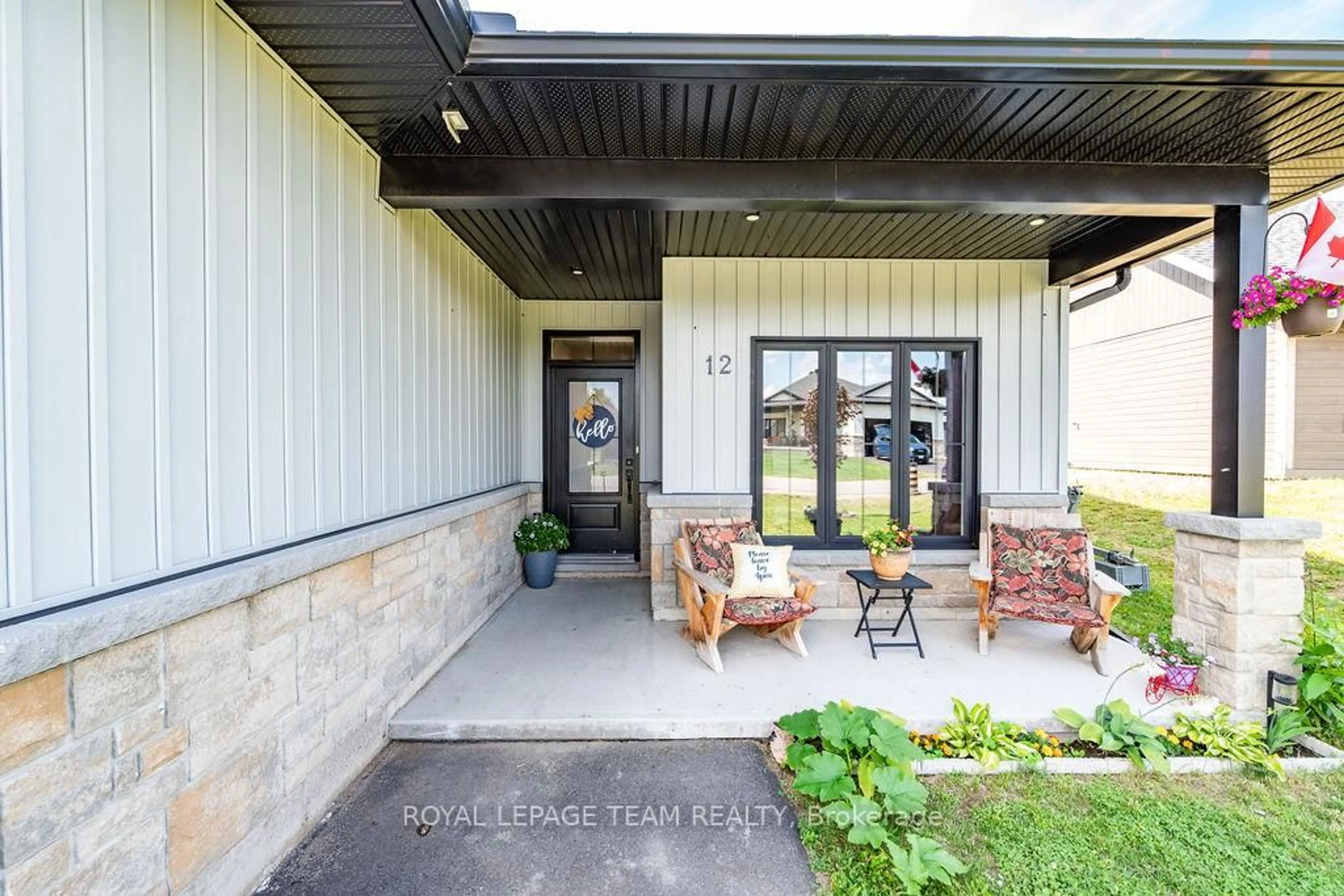 Patio, street for 12 Bamagillia St, Cobden Ontario K0J 1K0