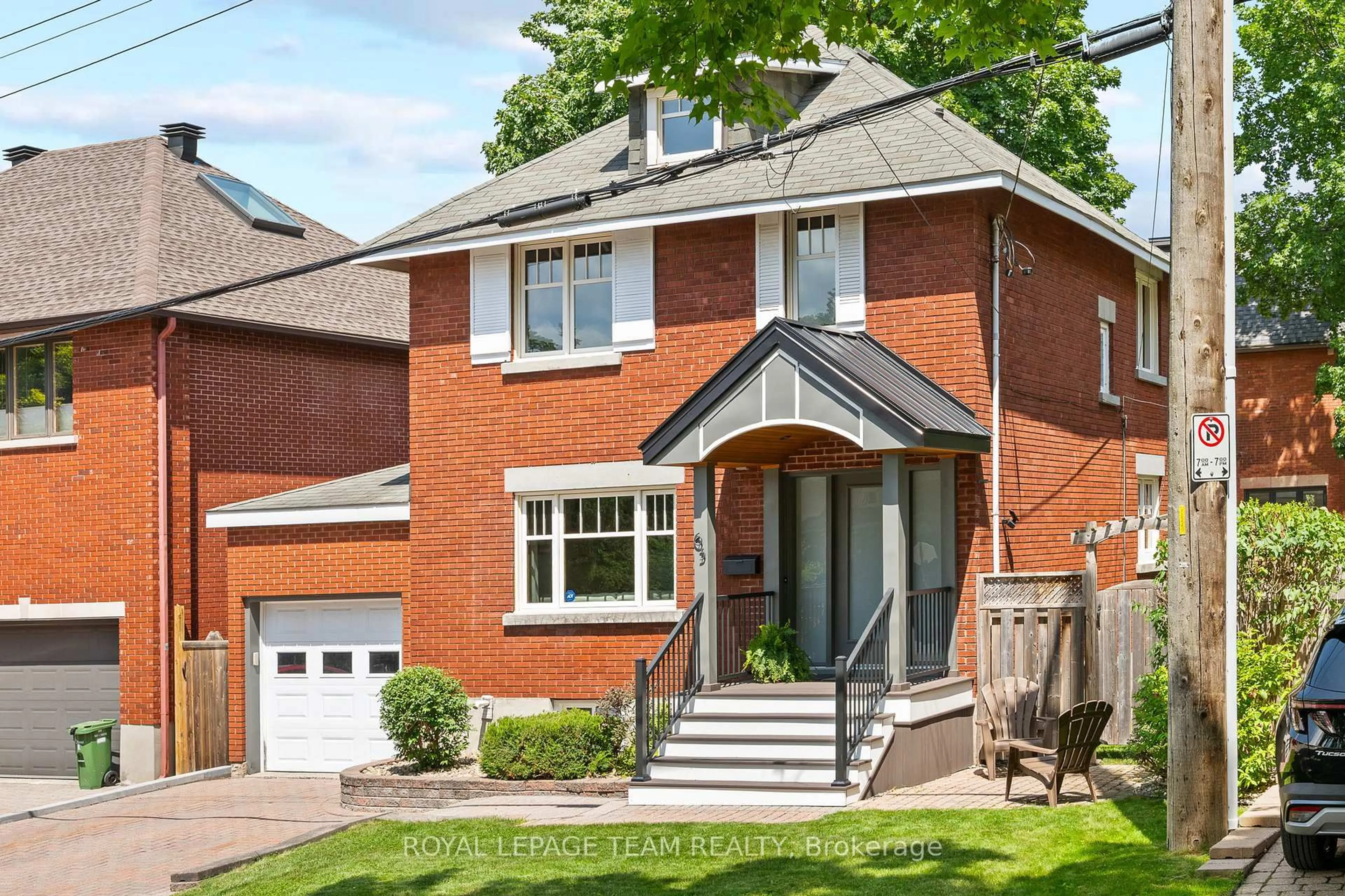 Home with brick exterior material, street for 63 Gwynne Ave, Ottawa Ontario K1Y 1X1