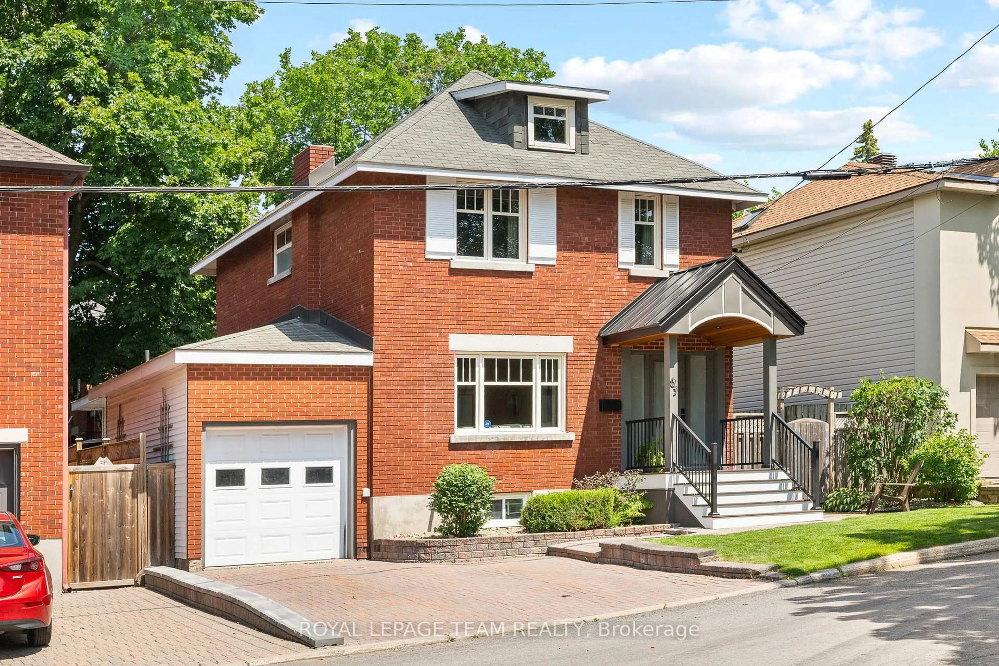 Home with brick exterior material, street for 63 Gwynne Ave, Ottawa Ontario K1Y 1X1