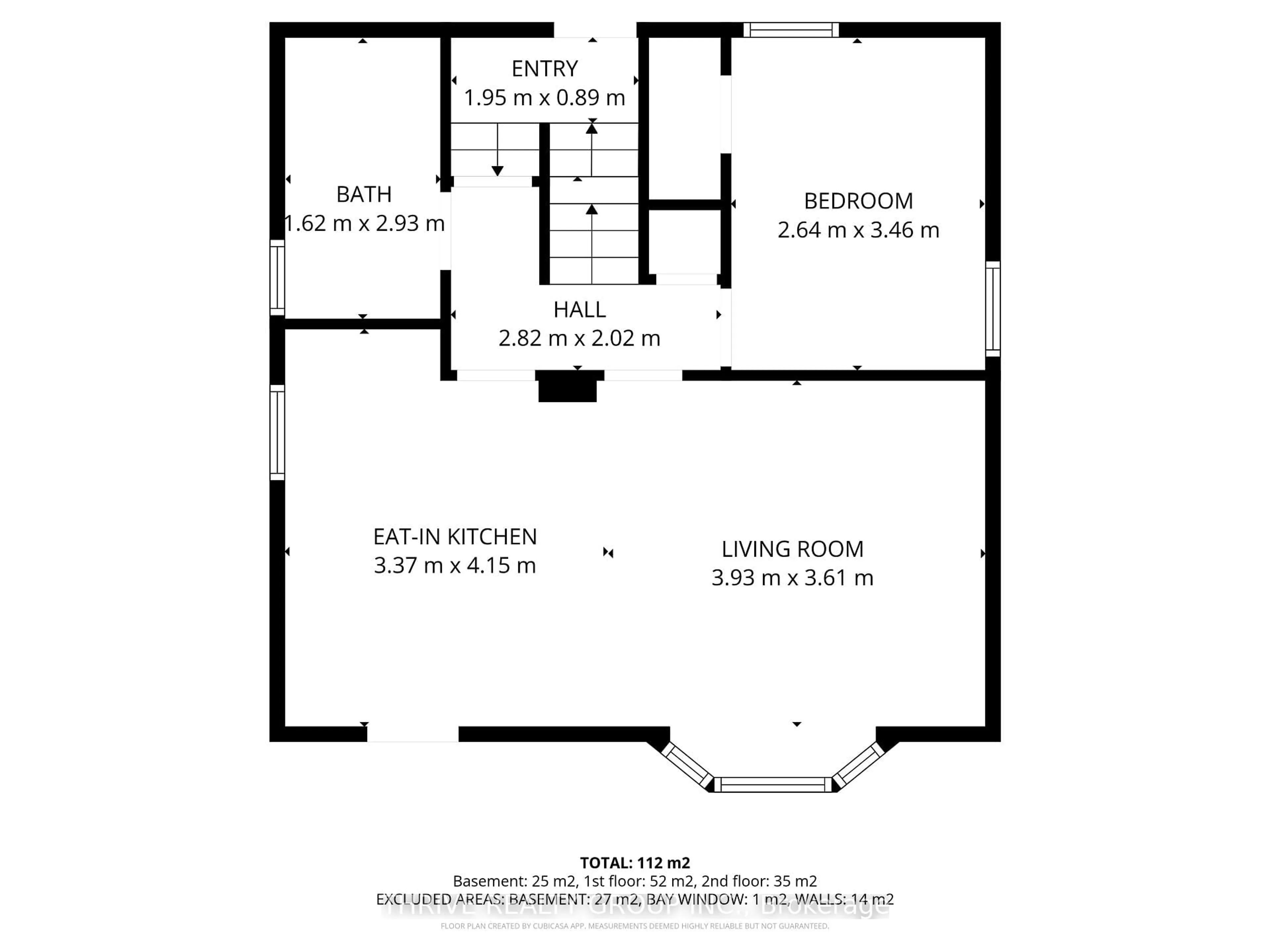Floor plan for 166 Ashland Ave, London East Ontario N5W 4C9
