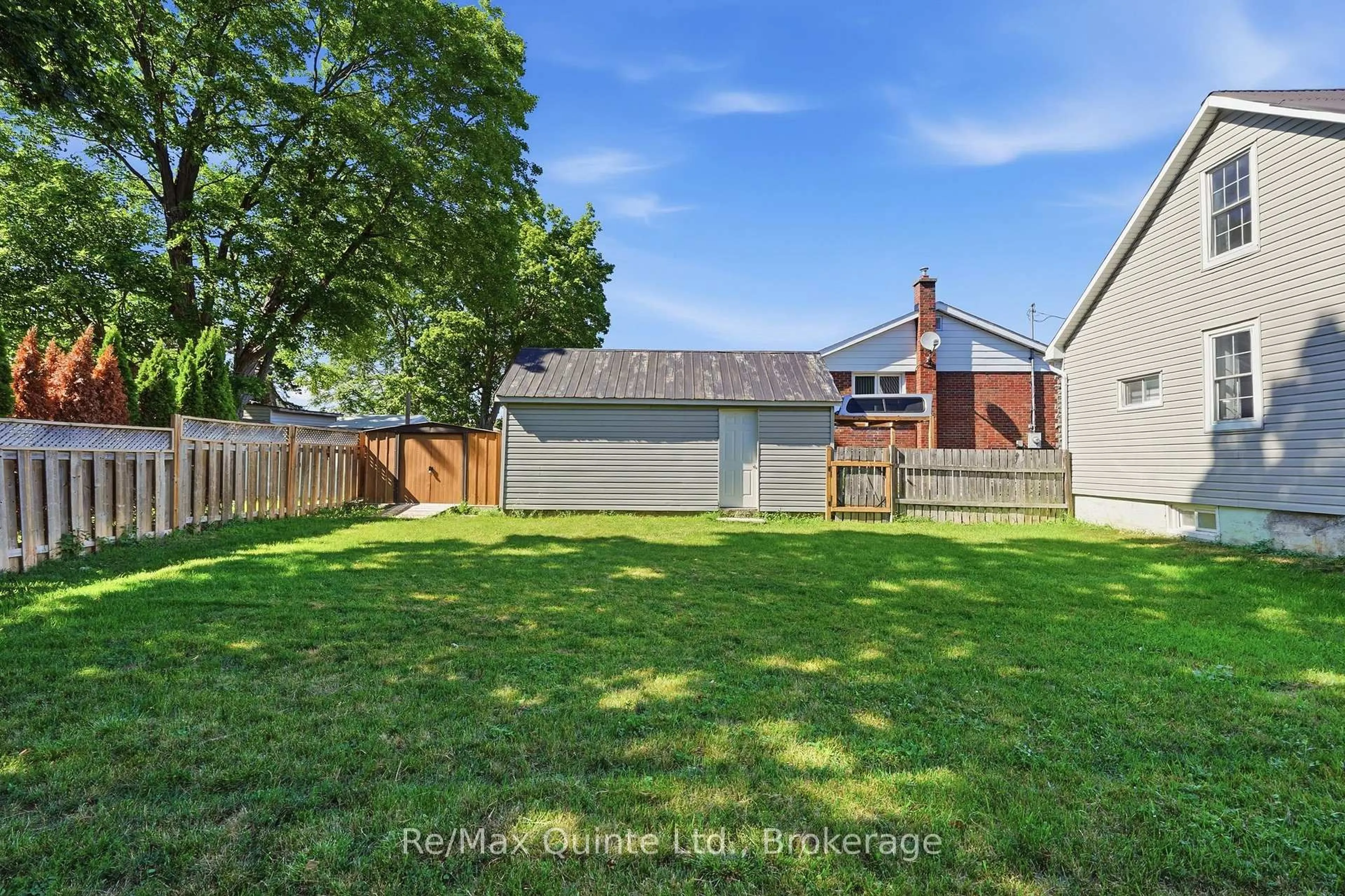 A pic from outside/outdoor area/front of a property/back of a property/a pic from drone, street for 84 Campbell St, Quinte West Ontario K8V 3A1