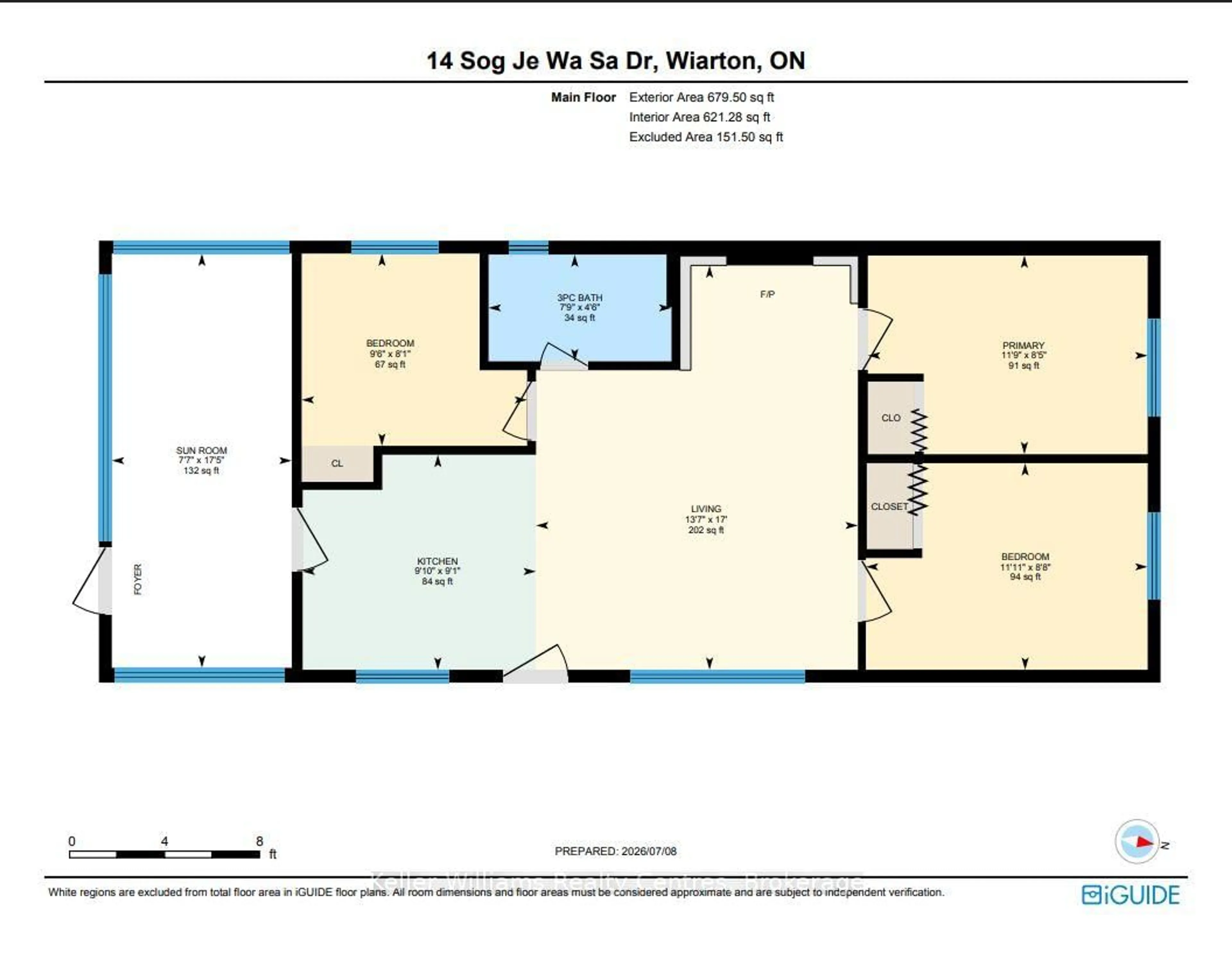 Floor plan for 14 SOG-JE-WA-SA Dr, Native Leased Lands Ontario N0H 2G0
