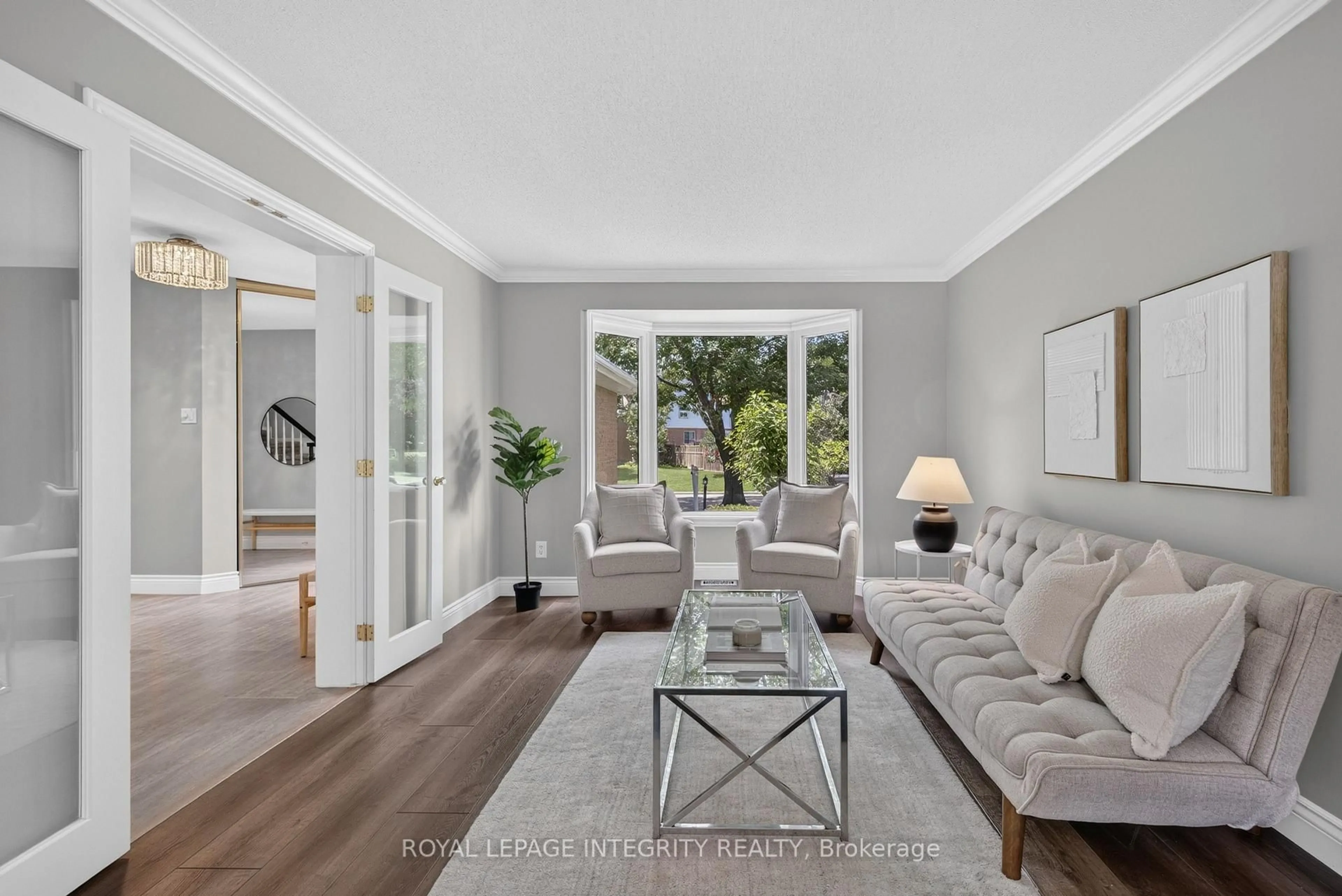 Living room with furniture, unknown for 38 Pebble Creek Cres, Kanata Ontario K2M 2L4