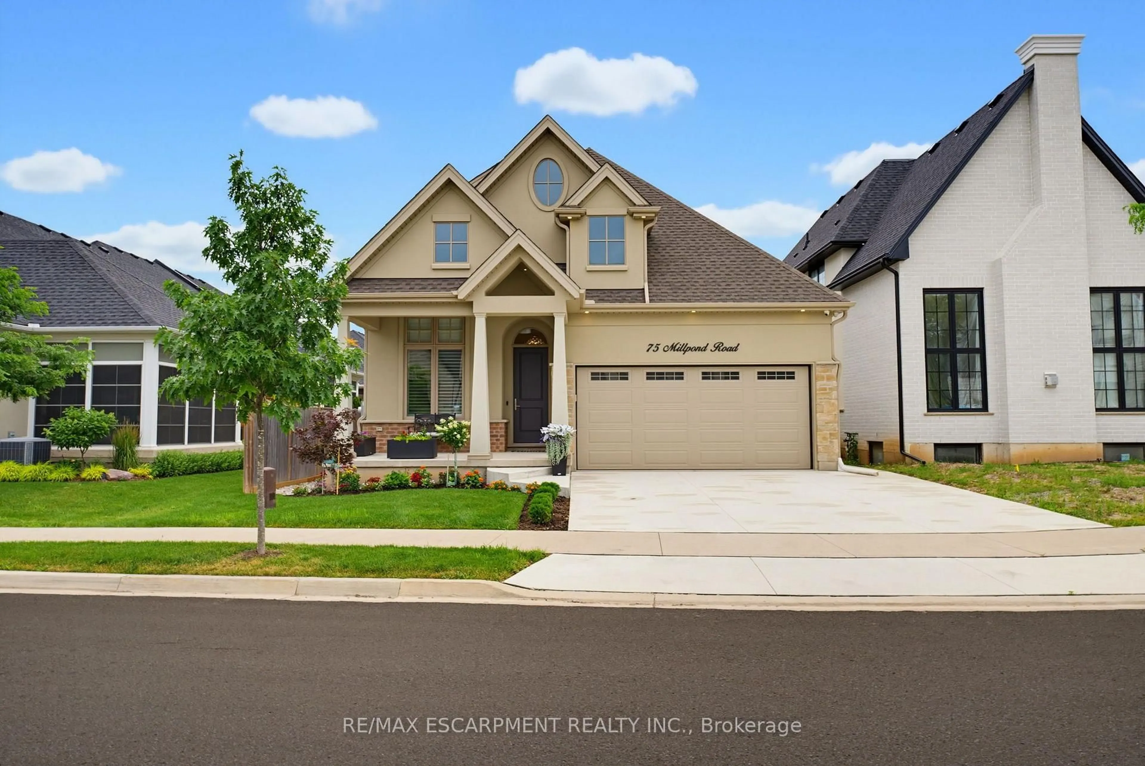 Home with brick exterior material, street for 75 Millpond Rd, Niagara-on-the-Lake Ontario L0S 1J0