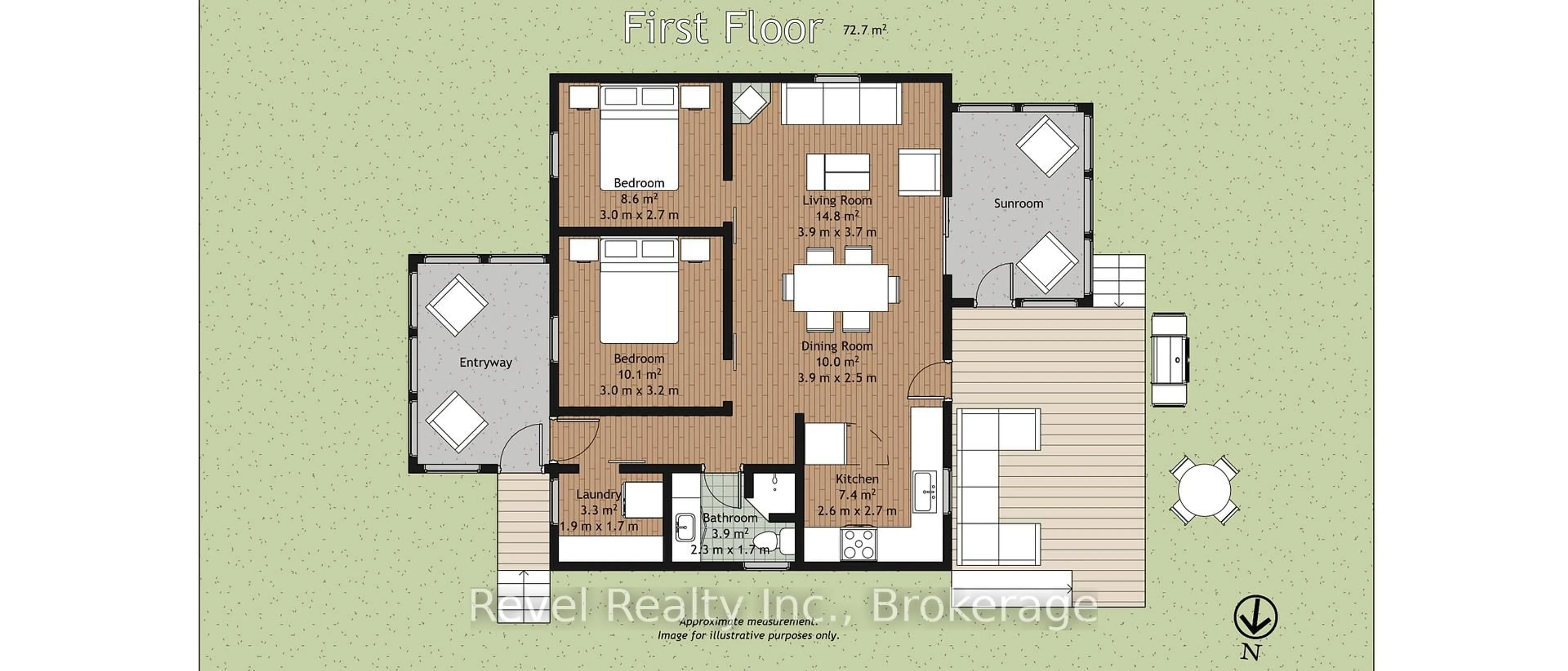 Floor plan for 59 Brook Rd, Kawartha Lakes Ontario K0M 1N0