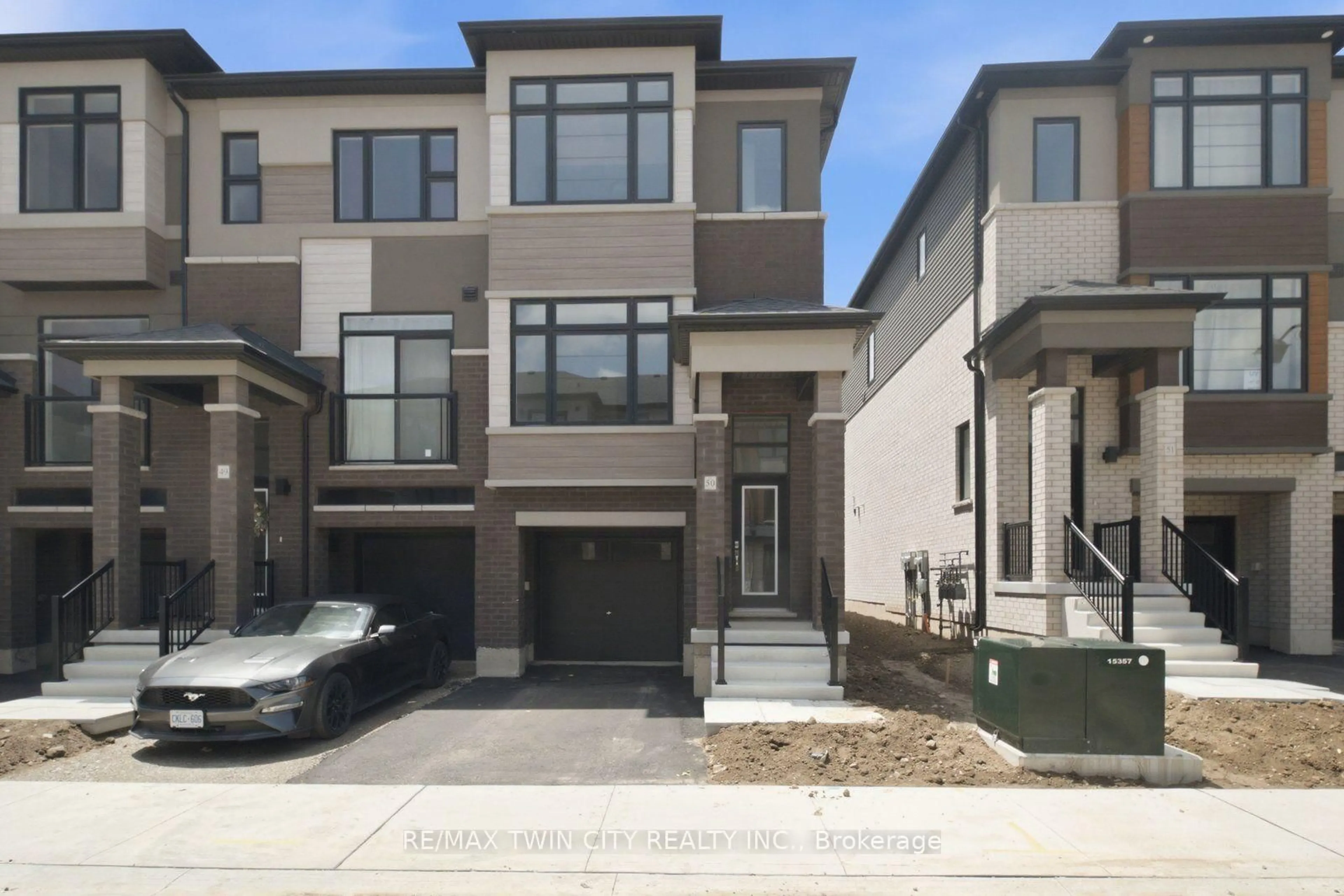 Home with brick exterior material, street for 313 Conklin Rd #50, Brantford Ontario N3T 5L5
