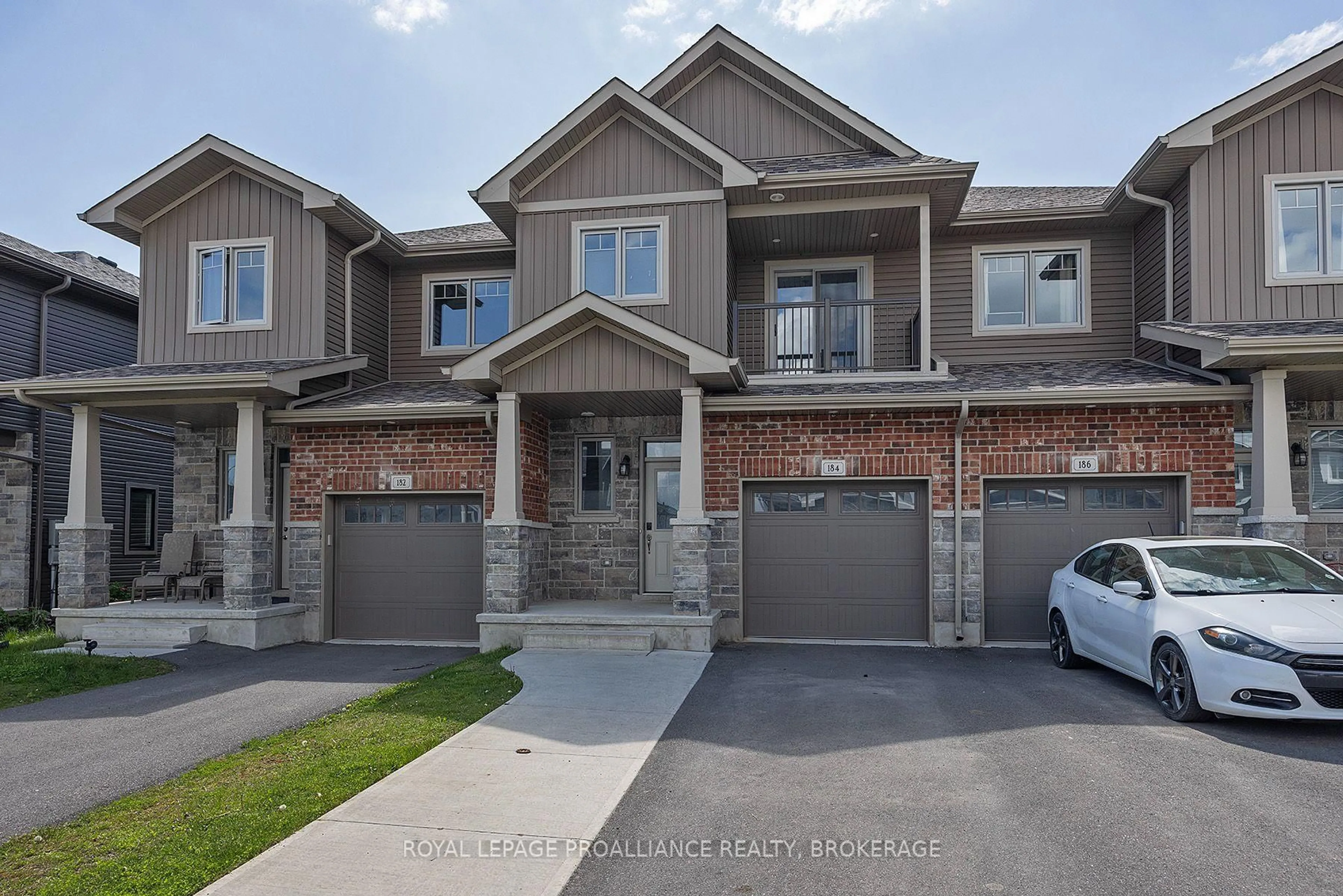 Home with brick exterior material, street for 184 Dr Richard James Cres, Loyalist Ontario K7N 0B9
