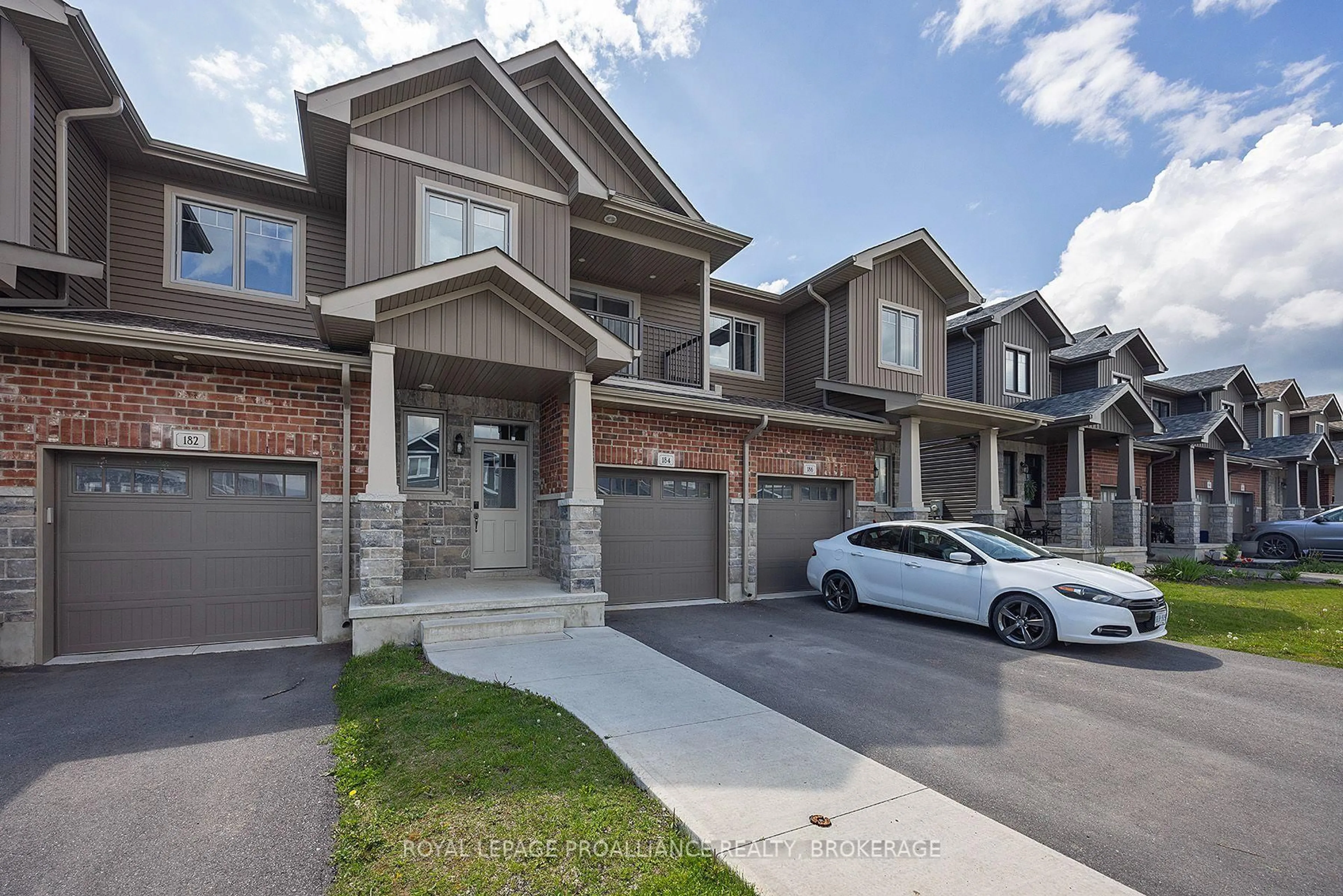 Home with brick exterior material, street for 184 Dr Richard James Cres, Loyalist Ontario K7N 0B9