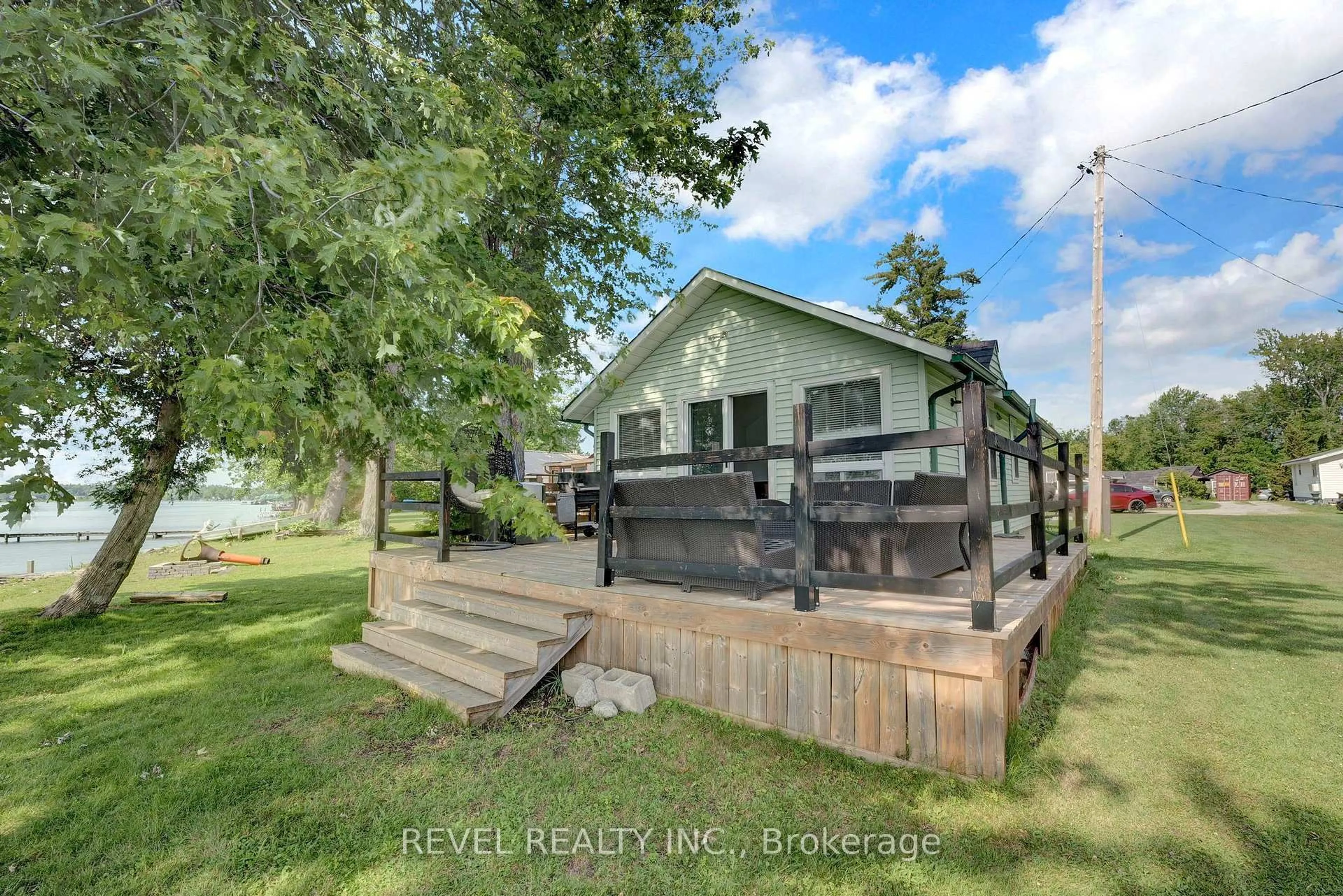 Patio, water/lake/river/ocean view for 22 Lake Rd #6, Trent Hills Ontario K0L 1L0