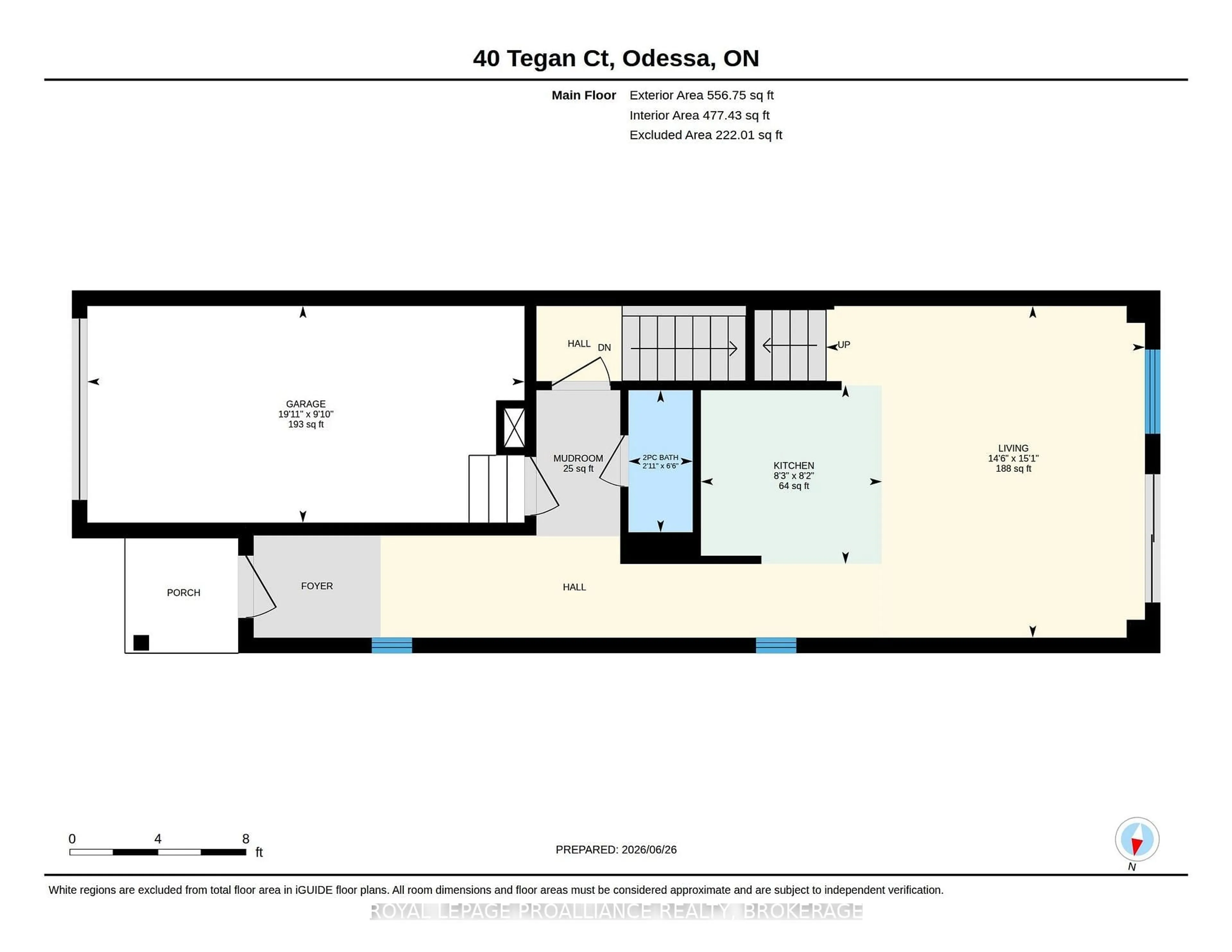 Floor plan for 40 Tegan Crt, Bissett Creek Ontario K0H 2H0