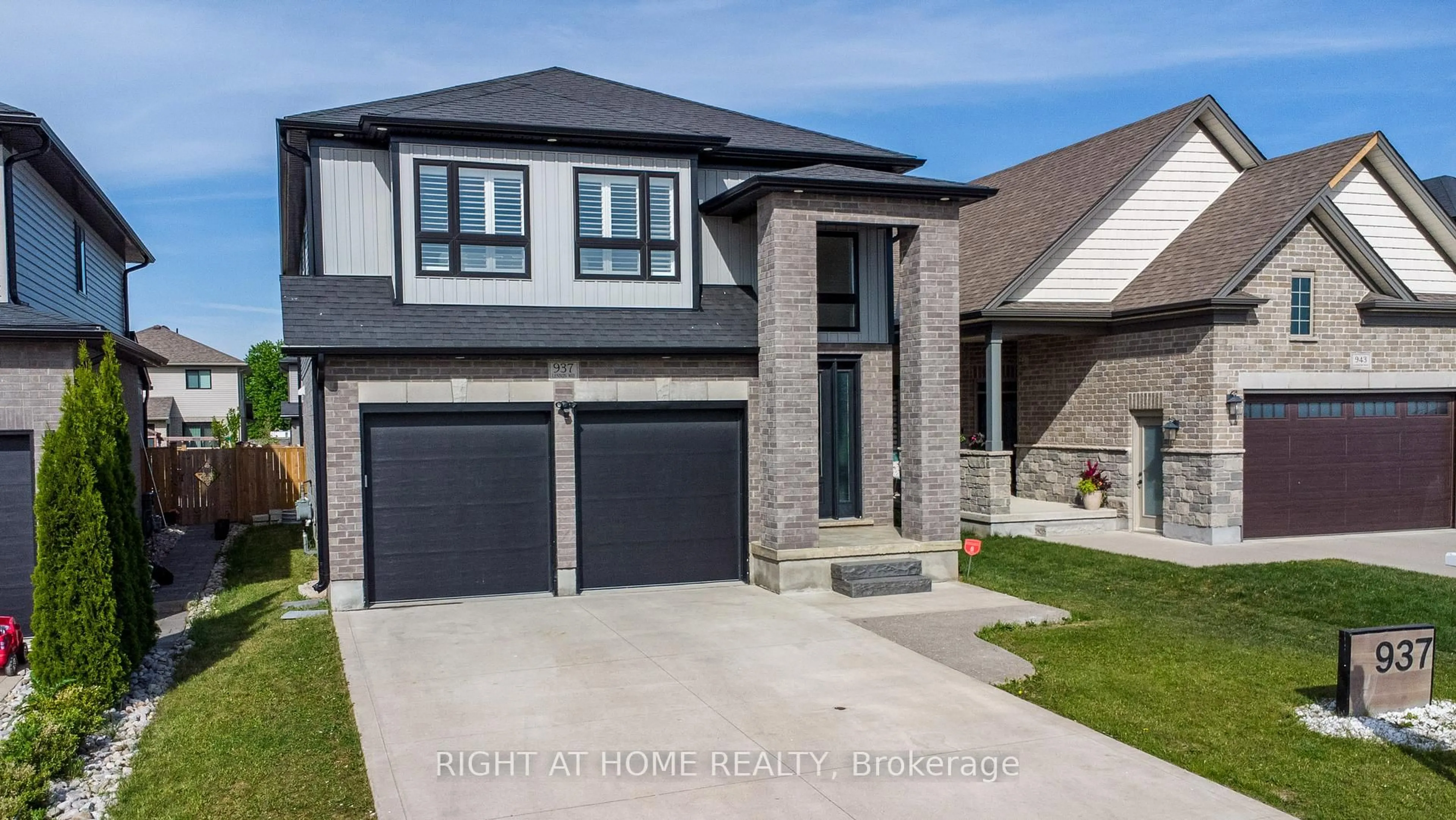 Home with brick exterior material, street for 937 Lennon Way, London North Ontario N6G 0W9