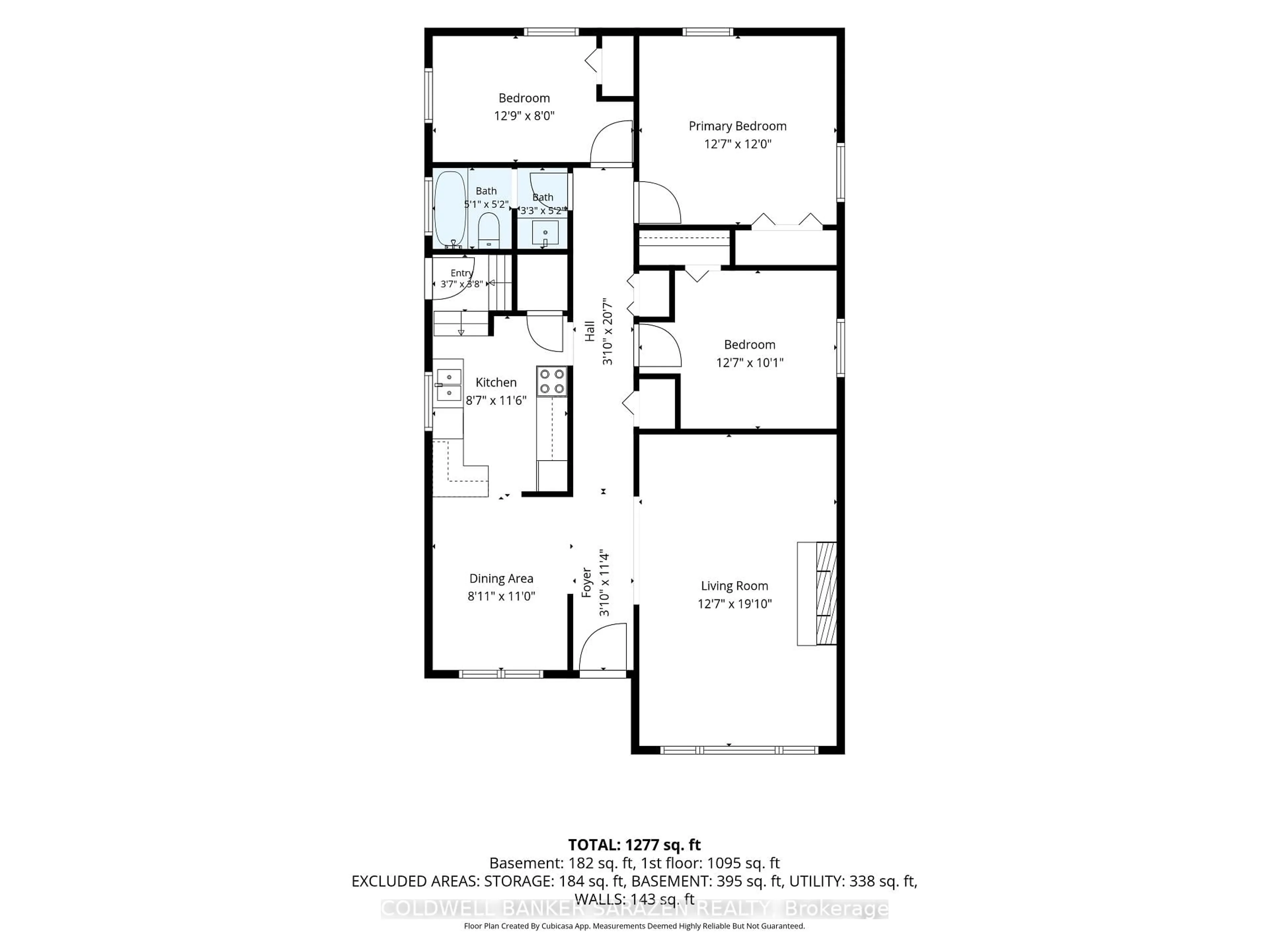 Floor plan for 838 Maplewood Ave, Ottawa Ontario K2B 5V5