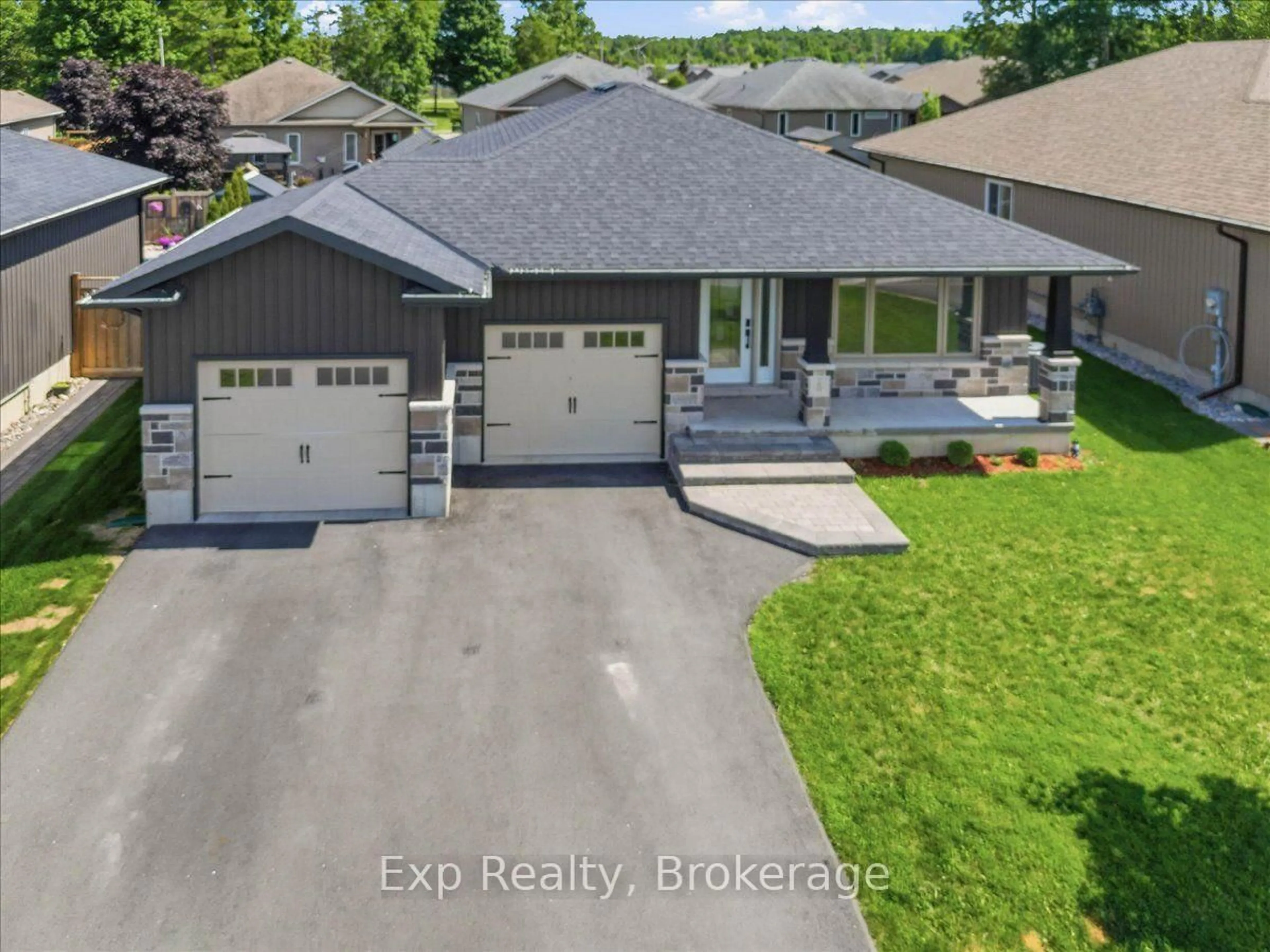 A pic from outside/outdoor area/front of a property/back of a property/a pic from drone, street for 5 Sylvan St, Quinte West Ontario K8V 0C6