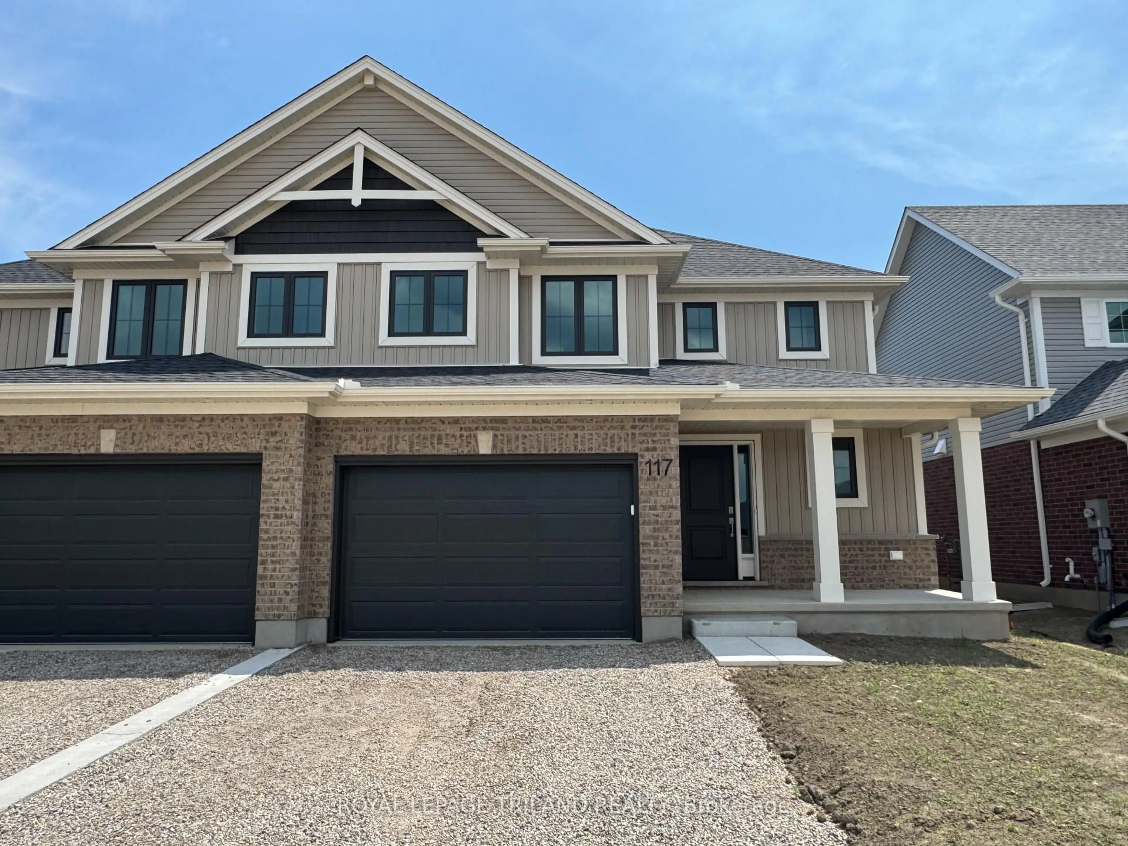 Home with brick exterior material, street for 117 Styles Dr, St. Thomas Ontario N5R 0N8