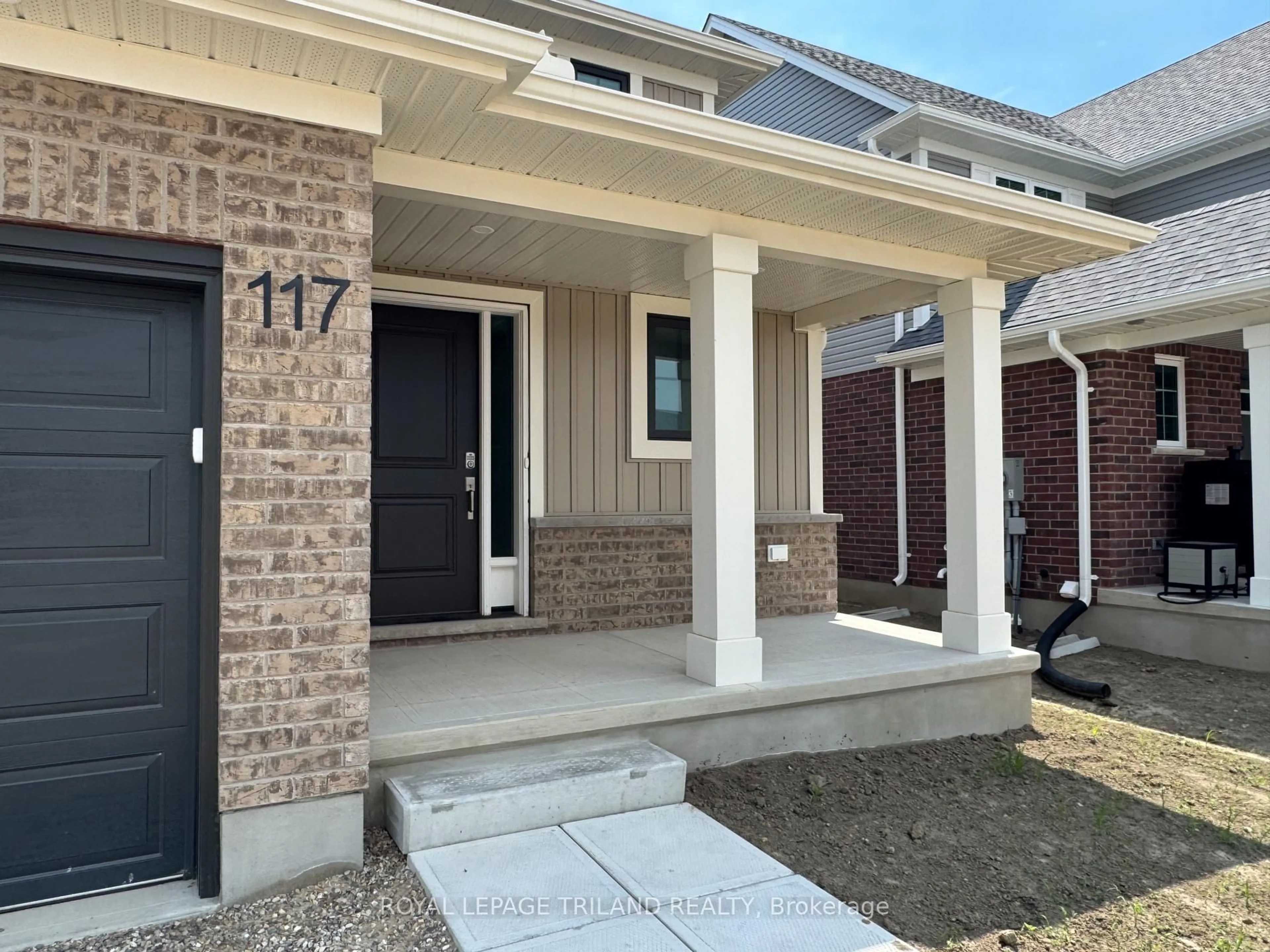 Home with brick exterior material, street for 117 Styles Dr, St. Thomas Ontario N5R 0N8