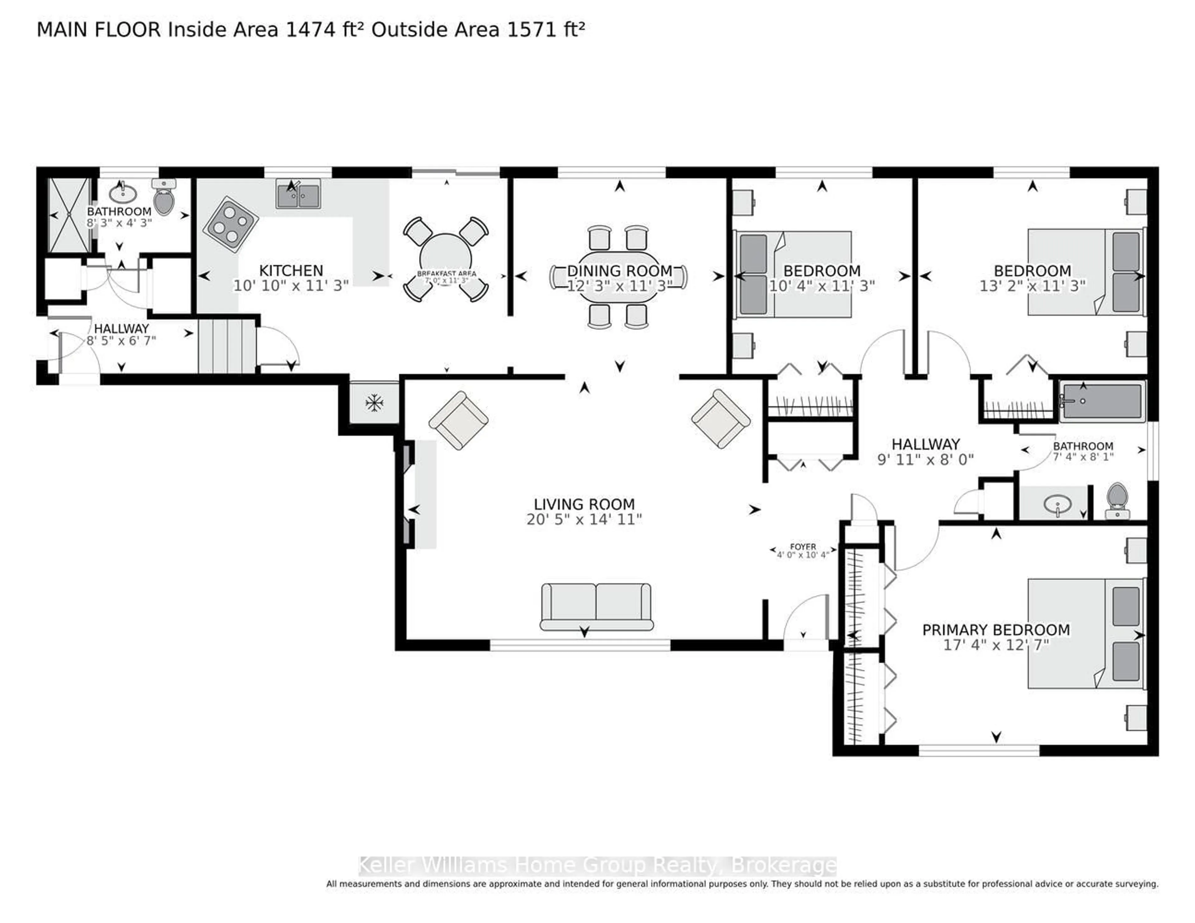 Floor plan for 832 Victoria Rd, Puslinch Ontario N1L 1C6