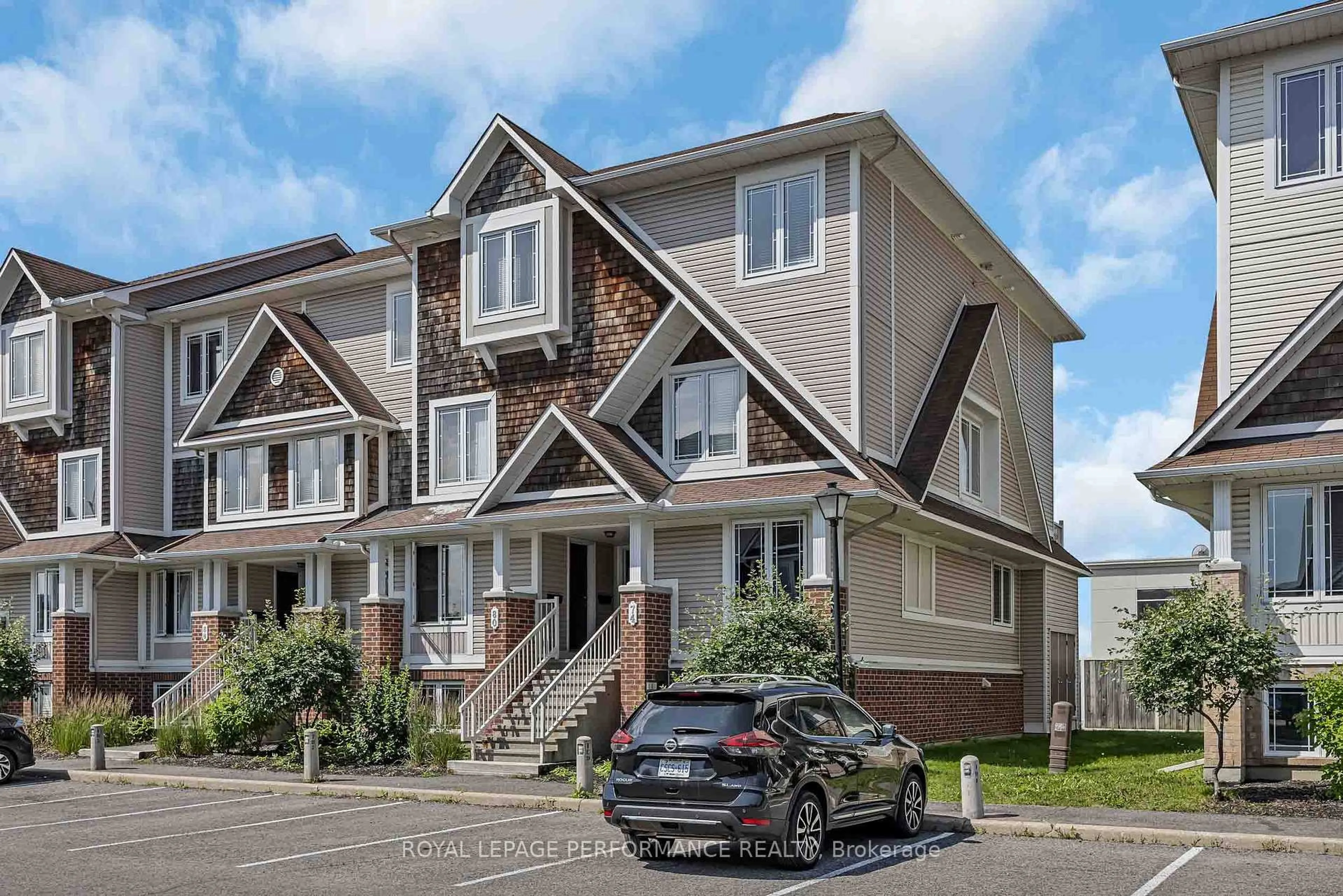 Home with vinyl exterior material, street for 74 Crosby Private #74, Ottawa Ontario K4A 0B8