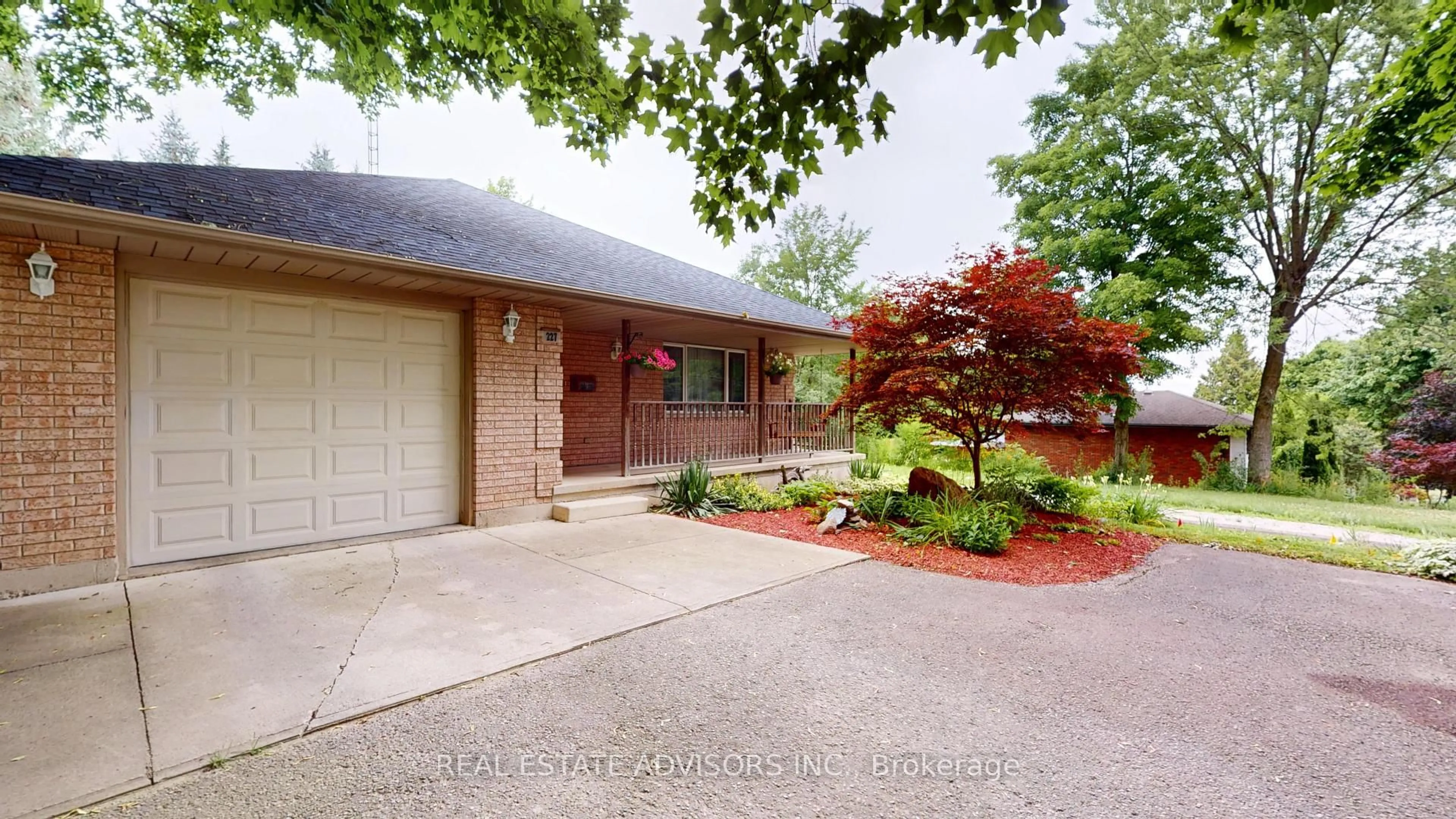 Home with brick exterior material, street for 227 Bower Hill Rd, Woodstock Ontario N4S 2N5