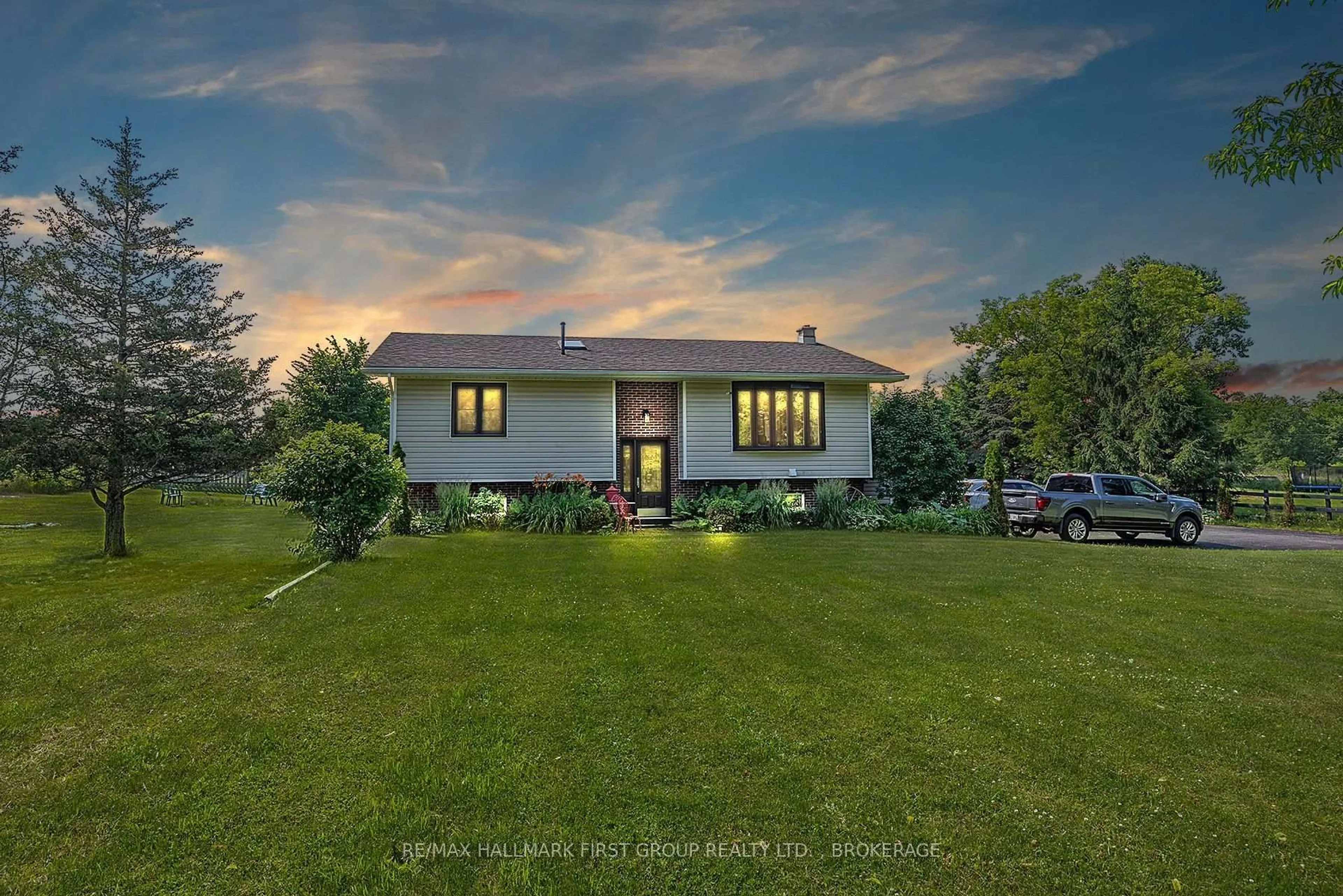 A pic from outside/outdoor area/front of a property/back of a property/a pic from drone, street for 3656 County Rd 14, Kaladar Ontario K0K 1Z0