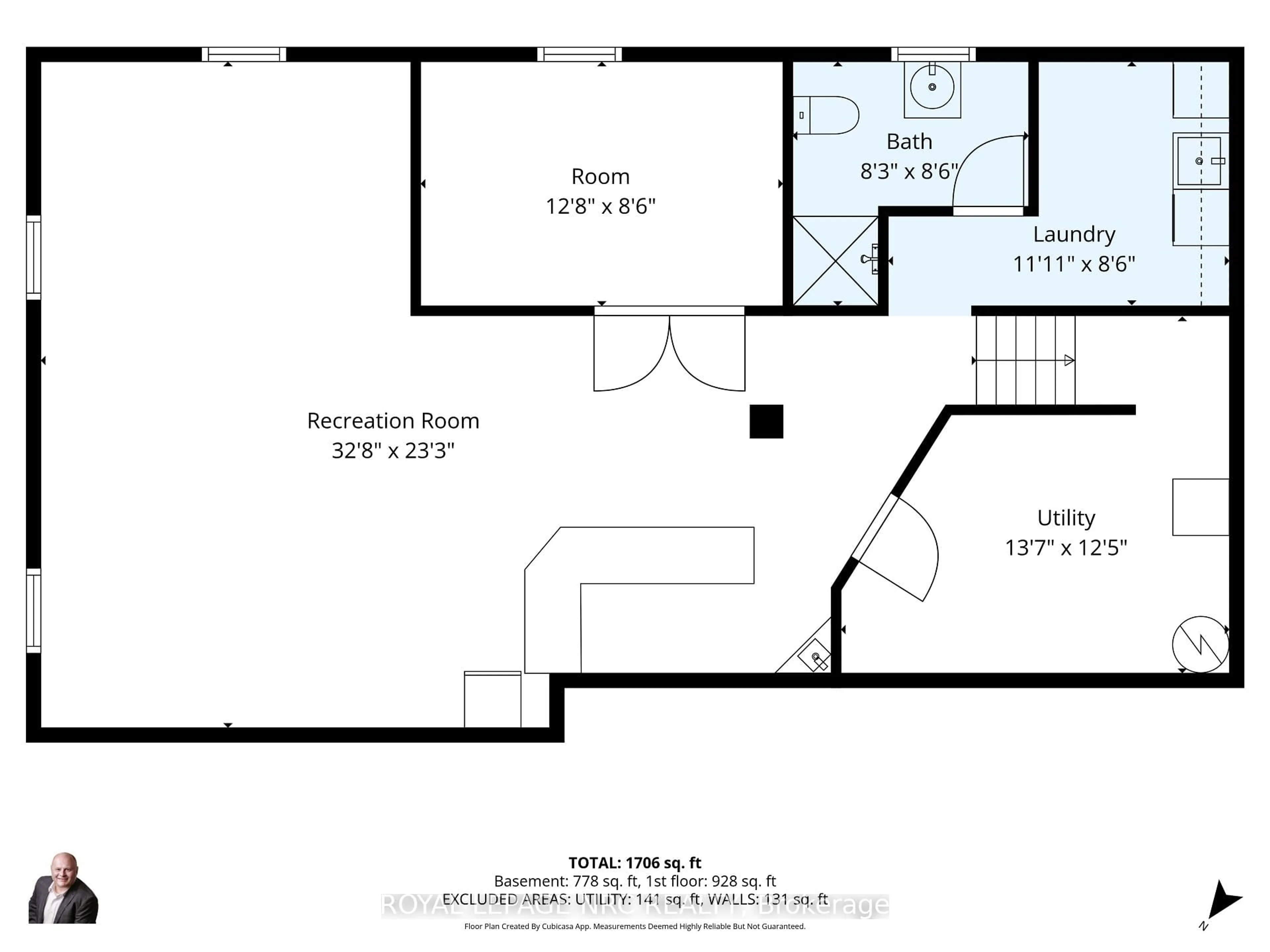 Floor plan for 4381 Jackson St, Lincoln Ontario L3J 0N9