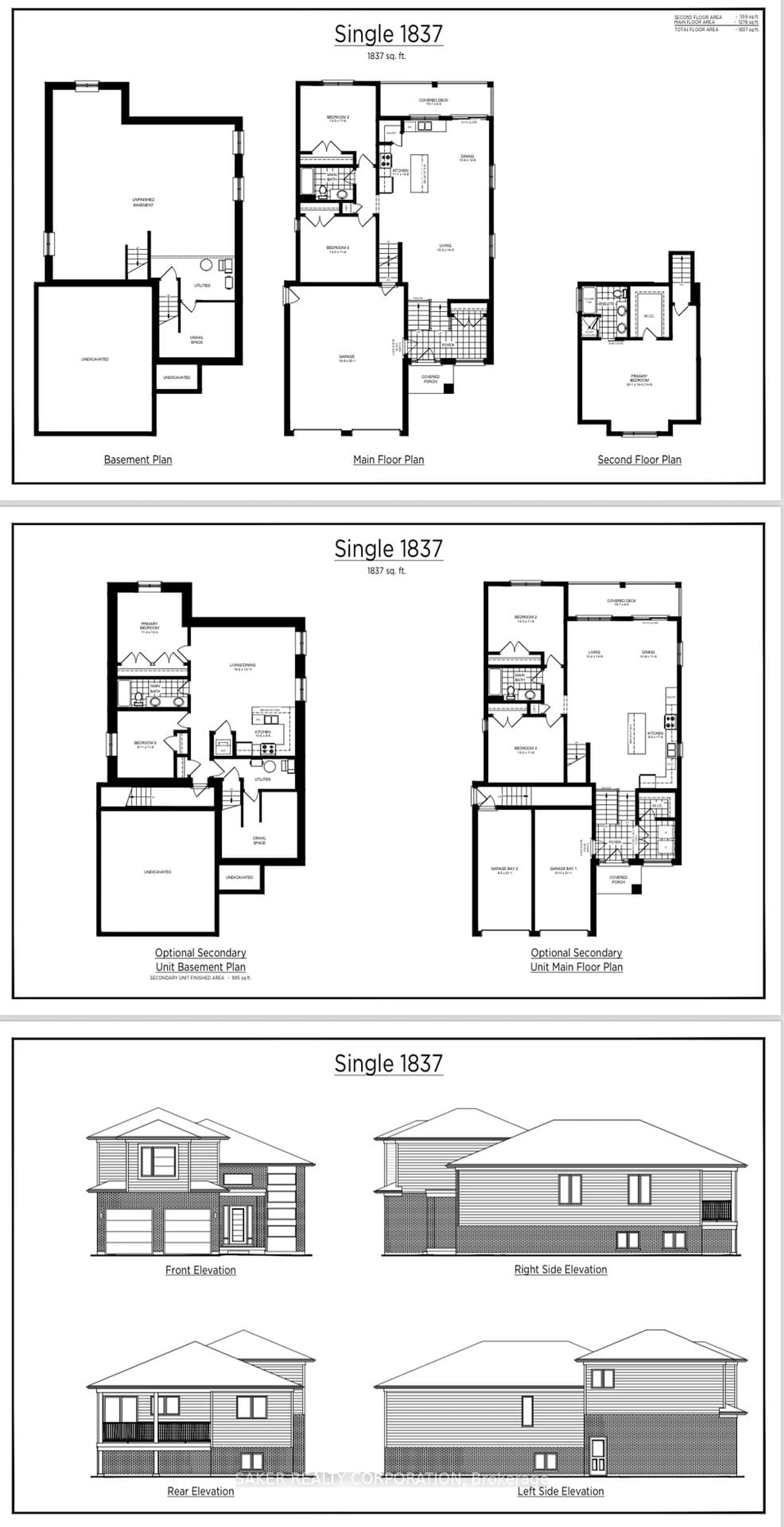 Floor plan for 540 REGENT St, Strathroy-Caradoc Ontario N0L 1W0