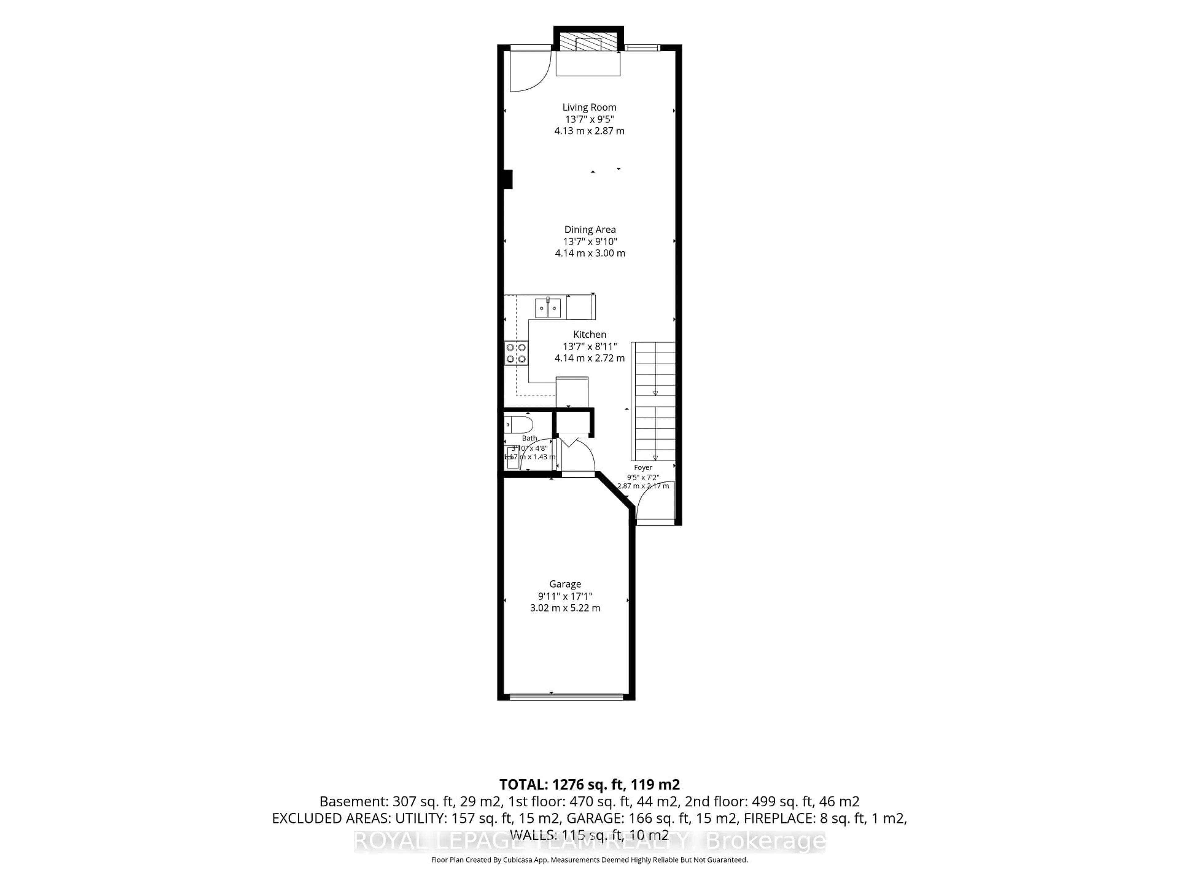 Floor plan for 5744 Andrasi Cres #B, Osgoode Ontario K0A 2W0
